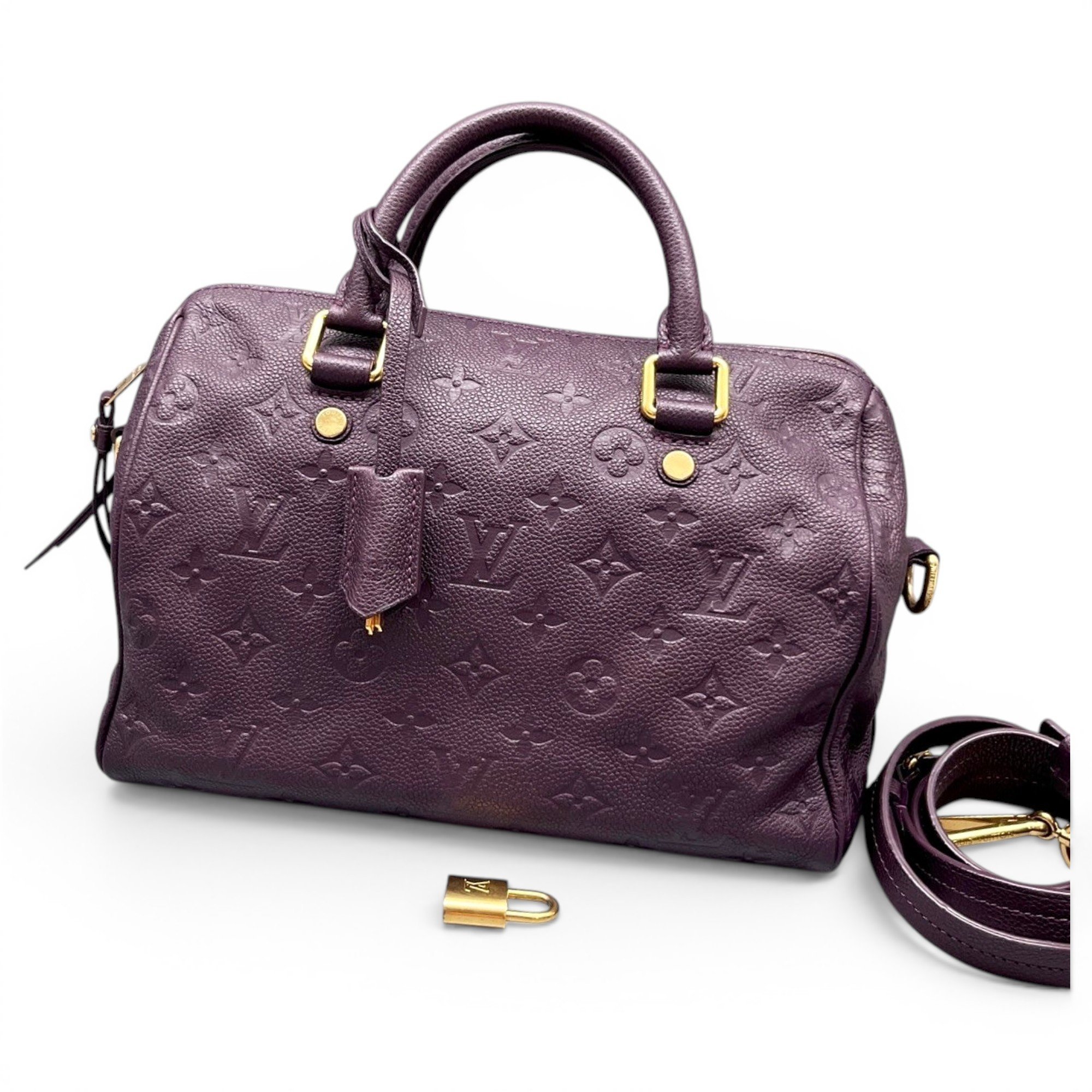 Speedy Bandoulière leather handbag
