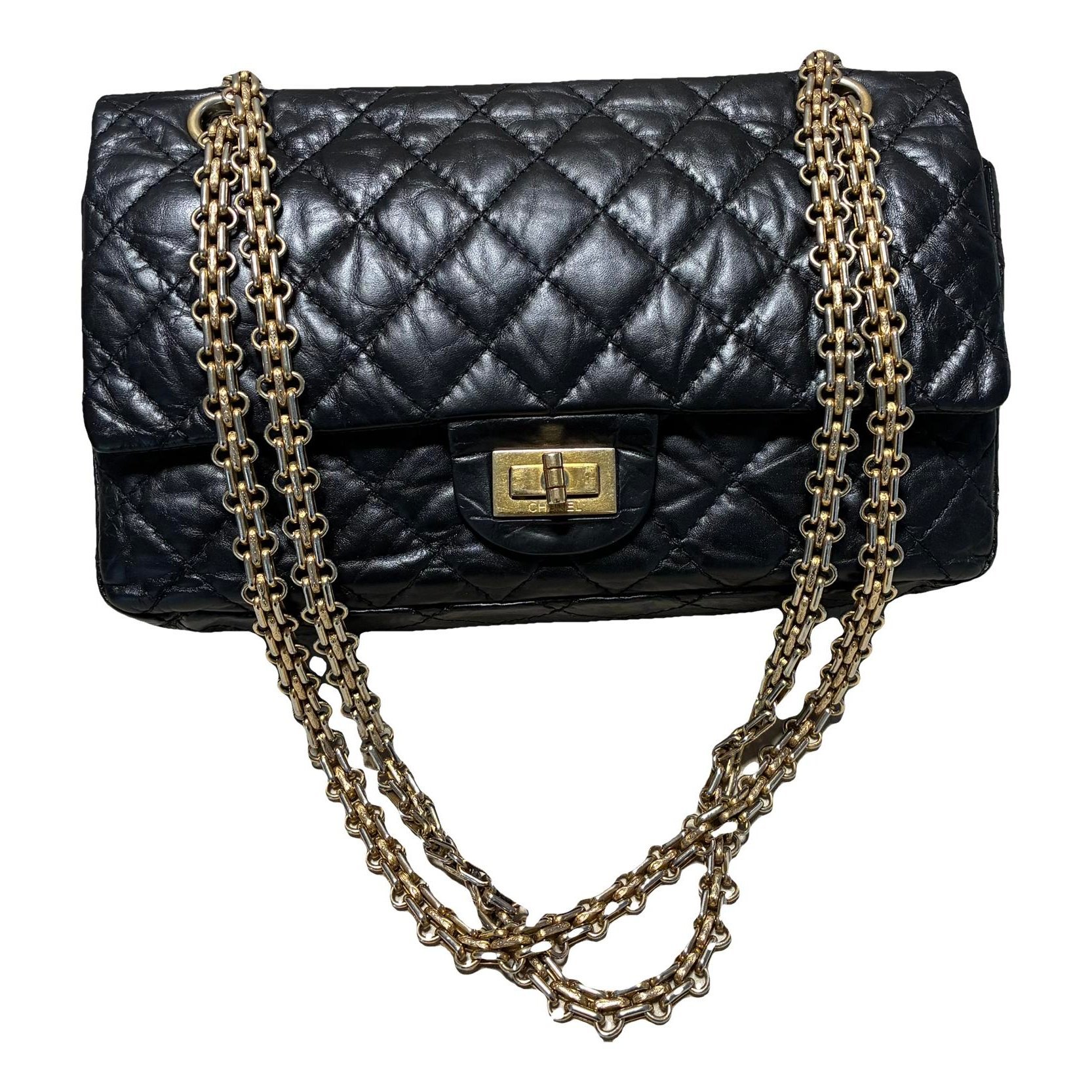 2.55 leather handbag