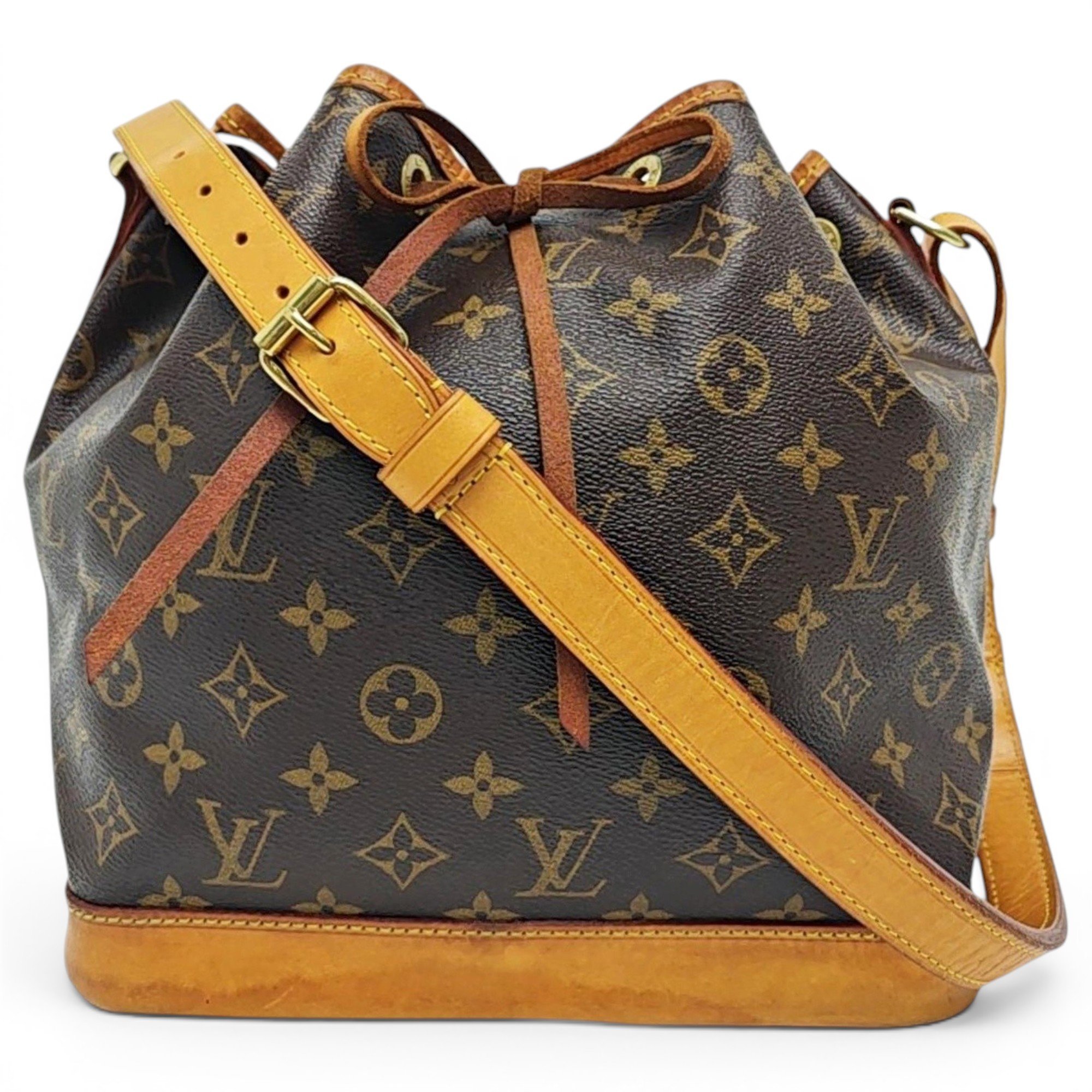 Nano Noé leather handbag
