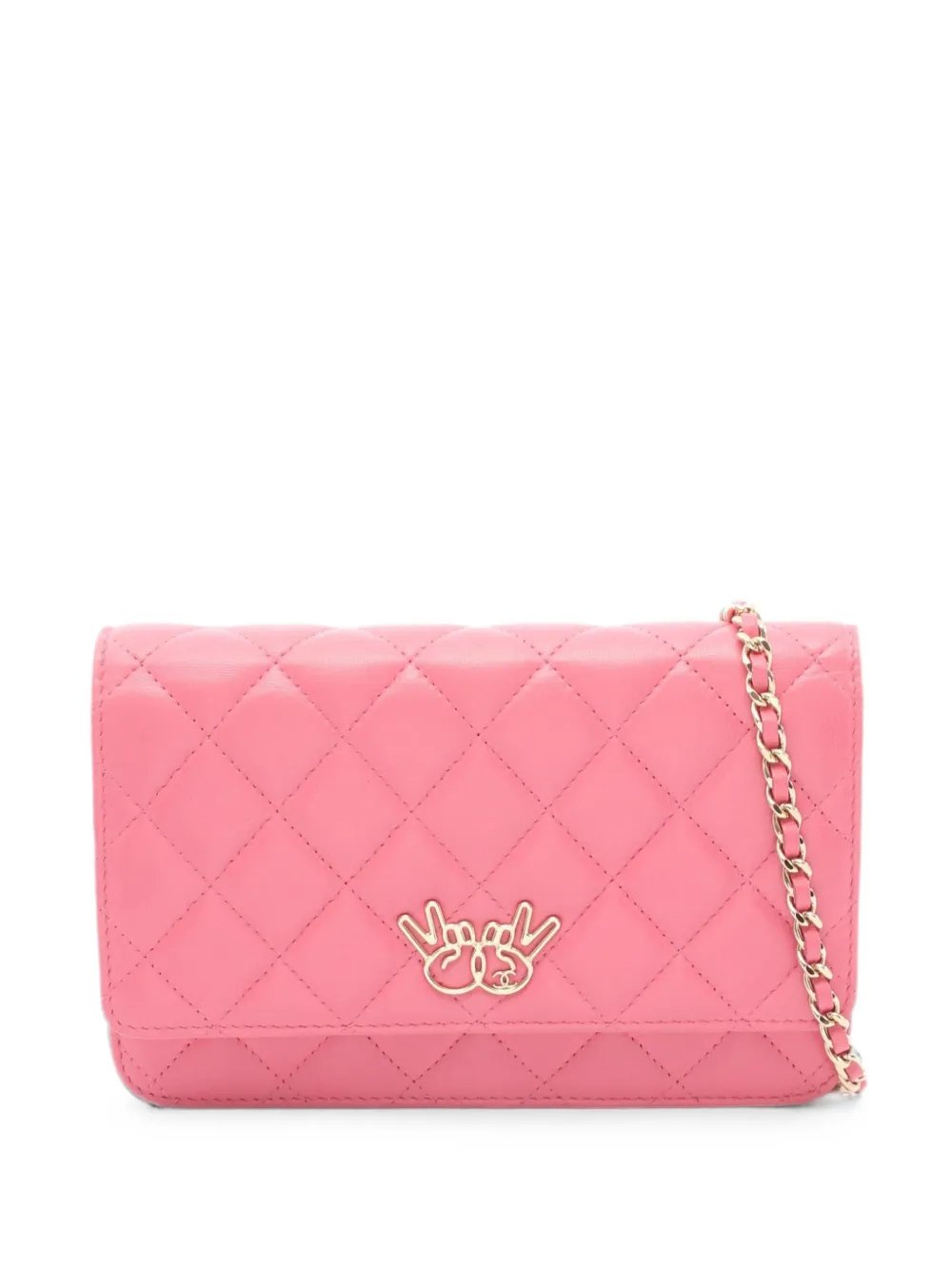 2016-2017 matelassé Double Peace shoulder bag