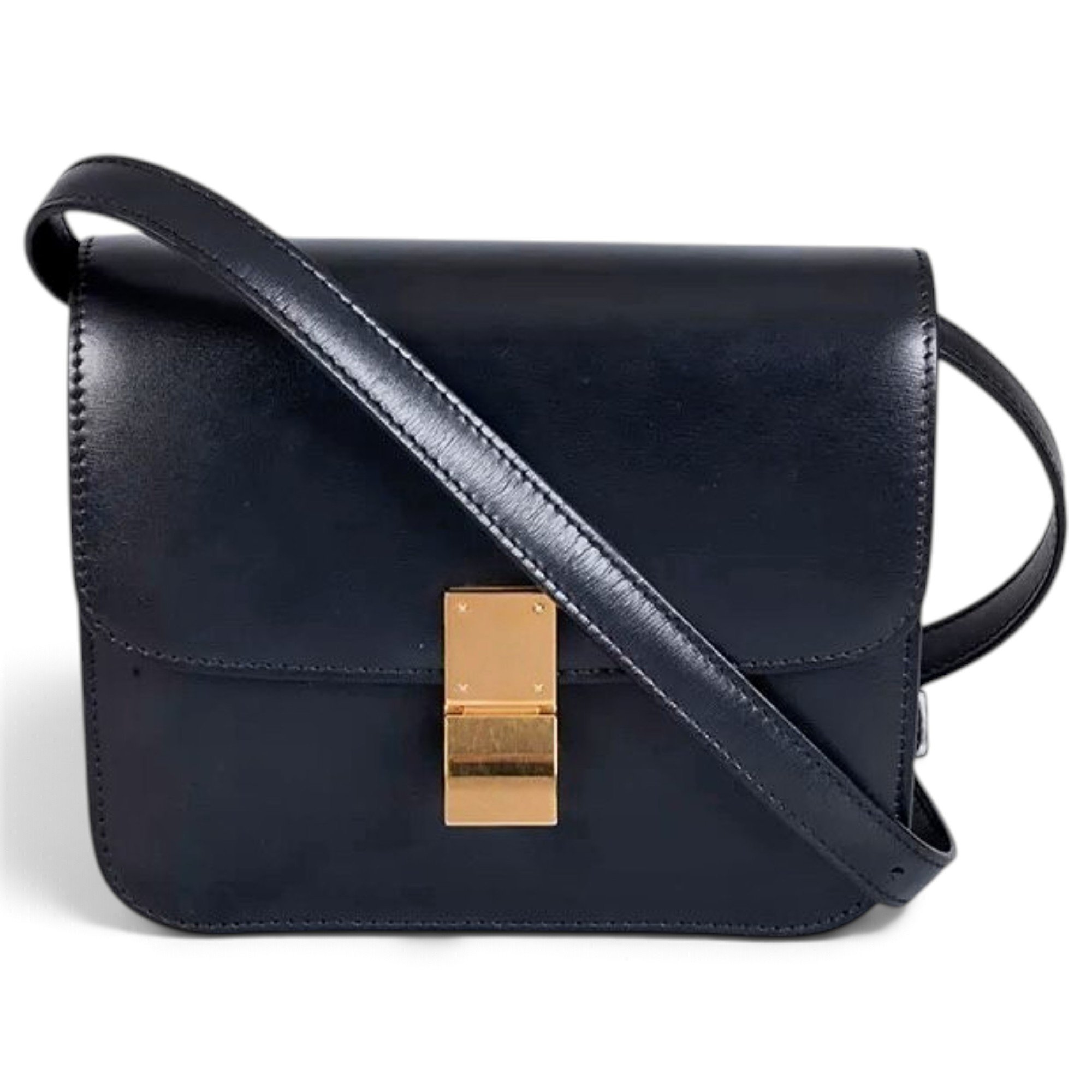 Classic leather handbag