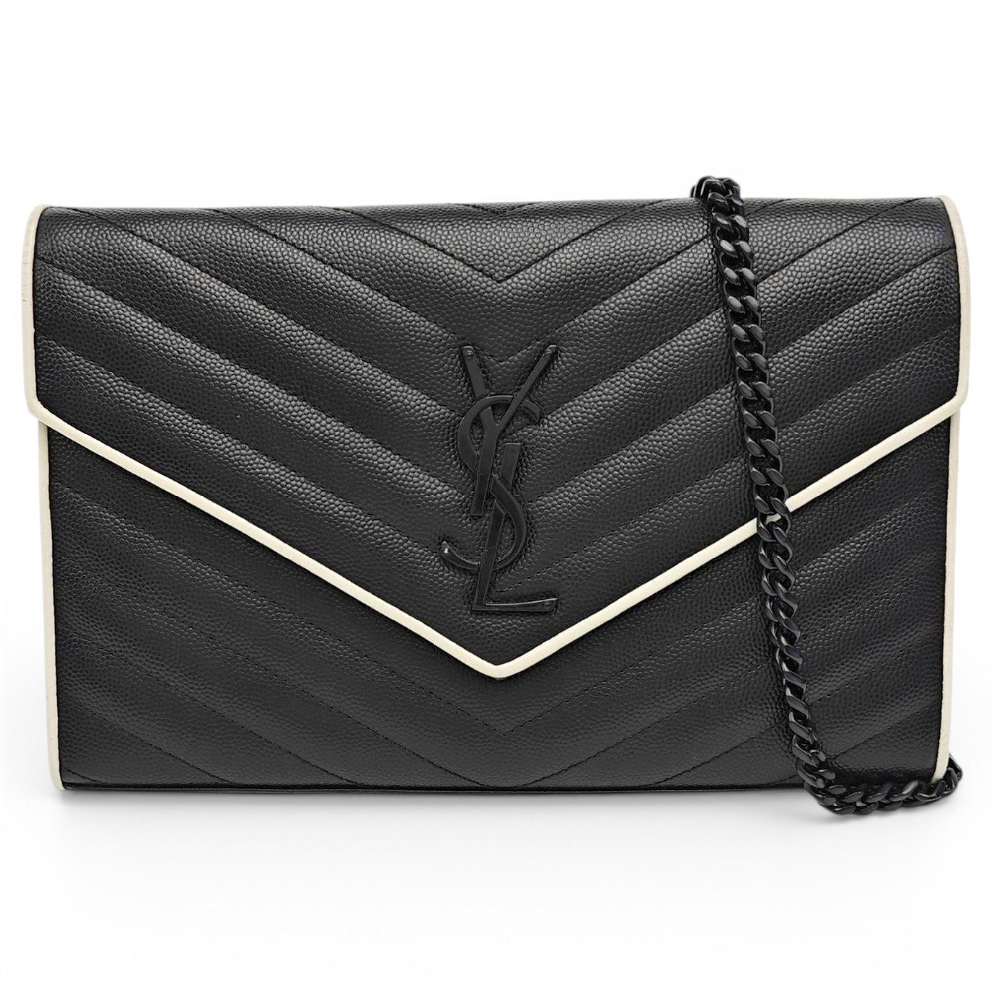Baby monogramme leather handbag