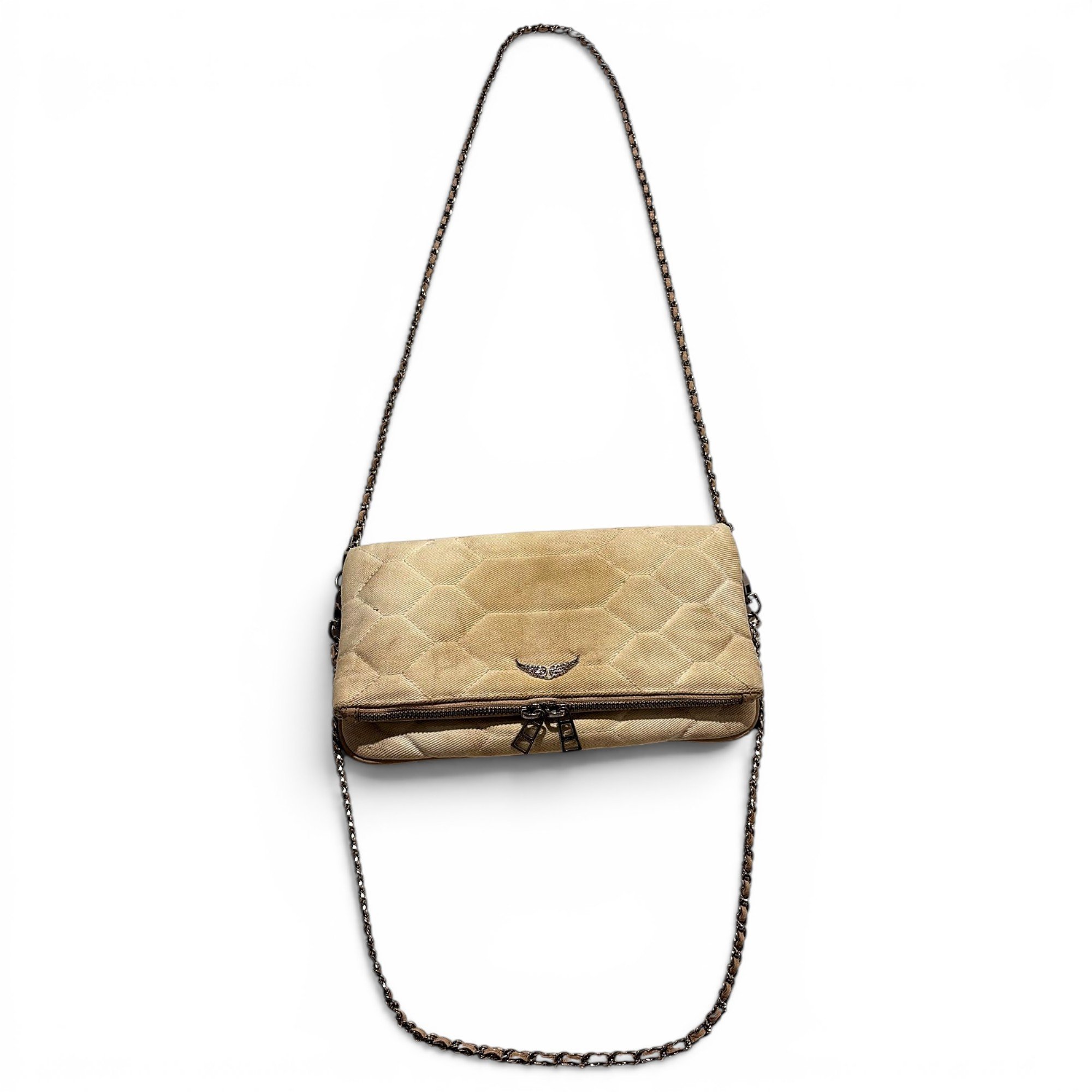 Rock cloth crossbody bag