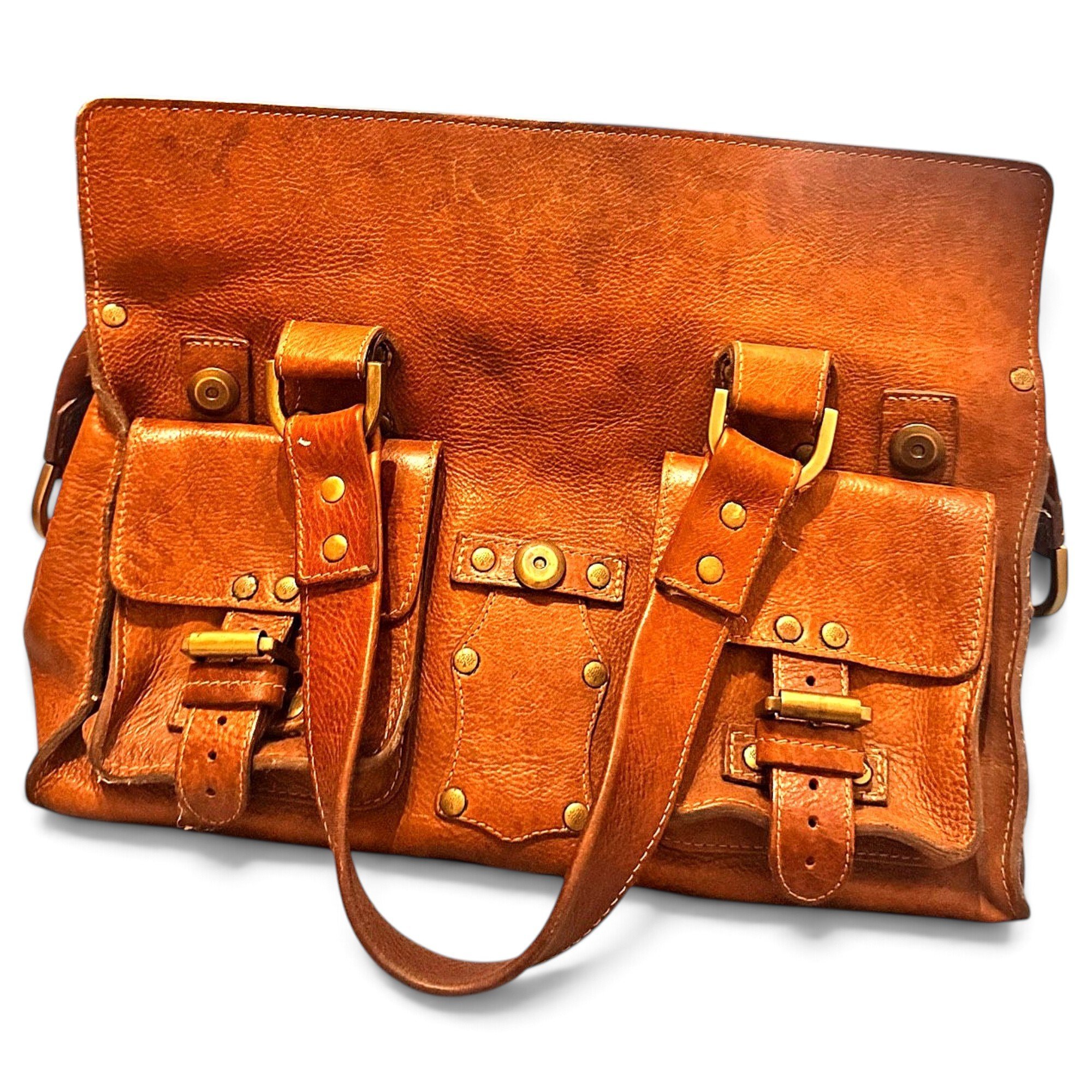 Roxanne leather handbag