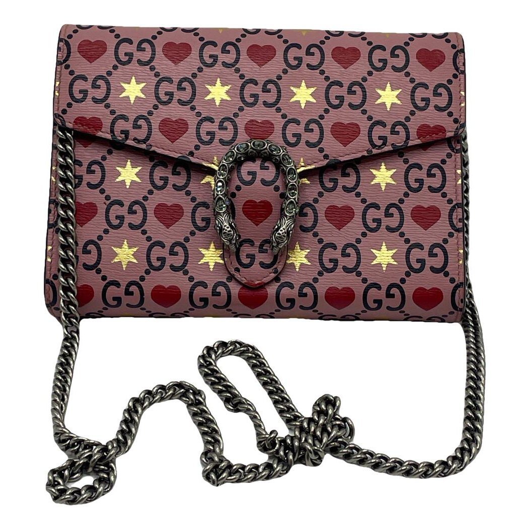 Dionysus Chain Wallet leather crossbody bag