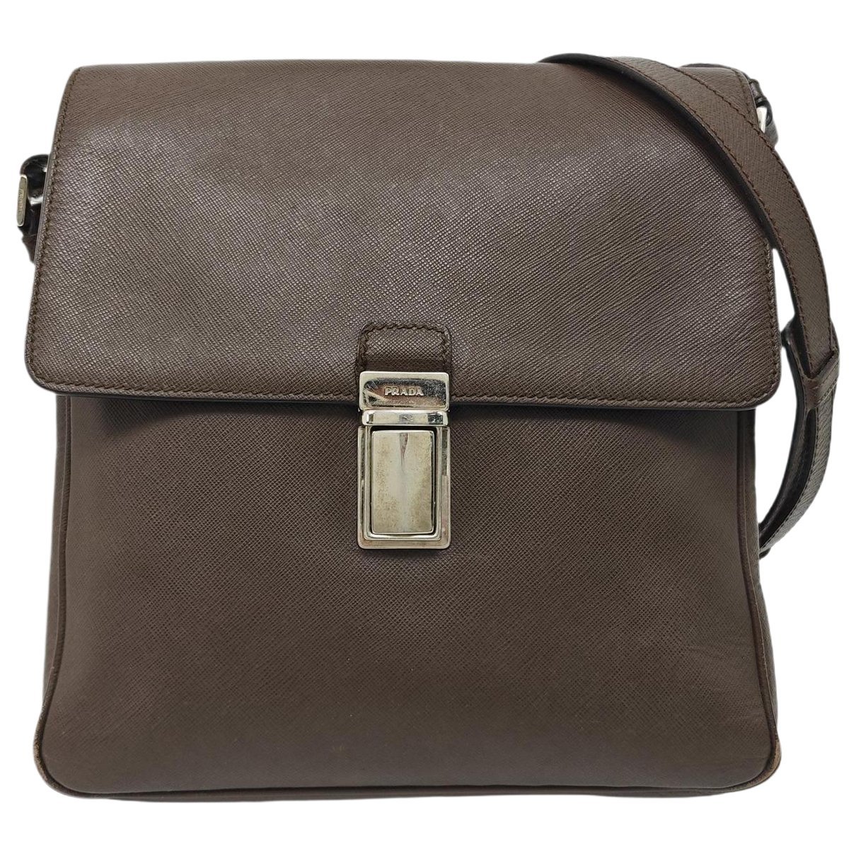 Leather crossbody bag