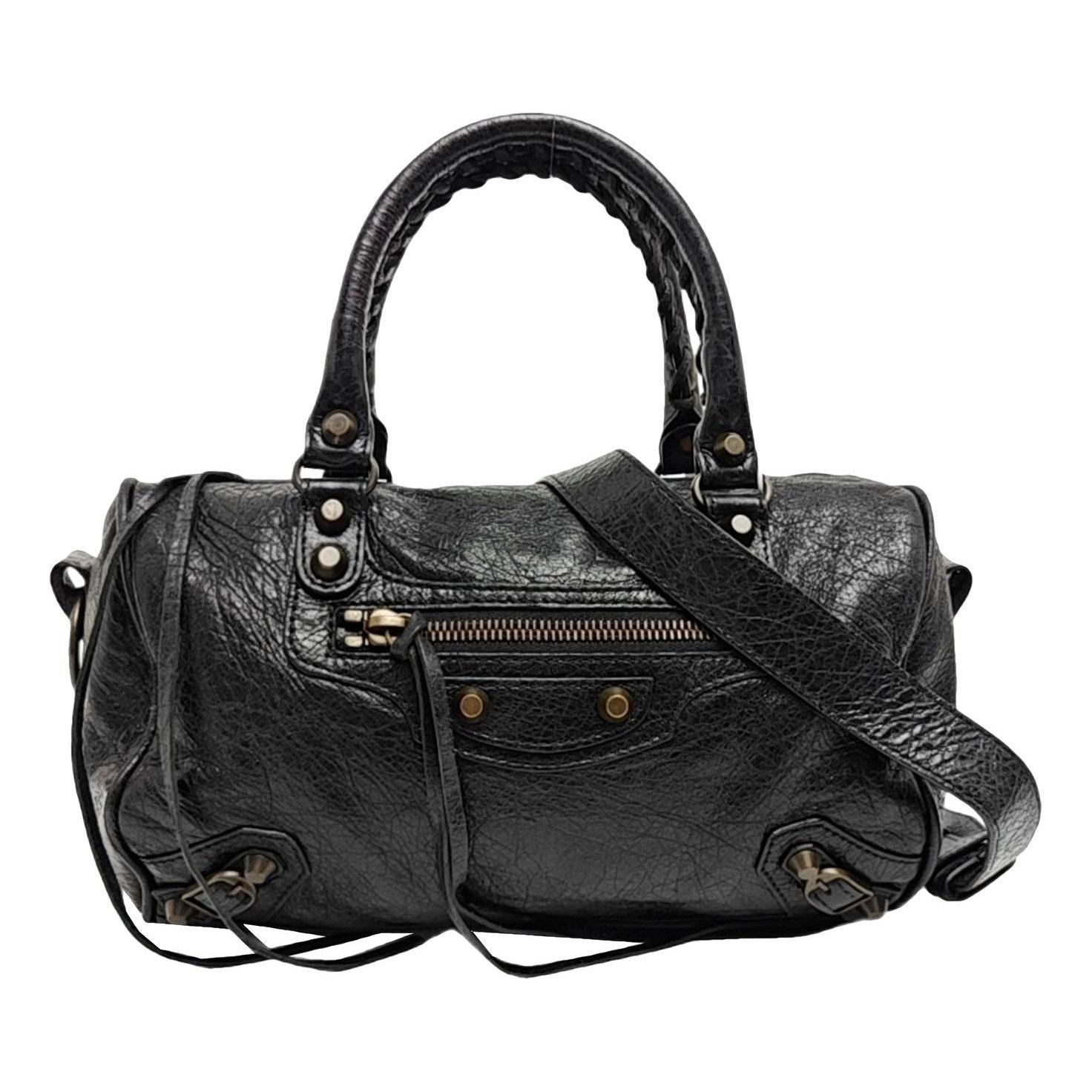 Twiggy leather handbag