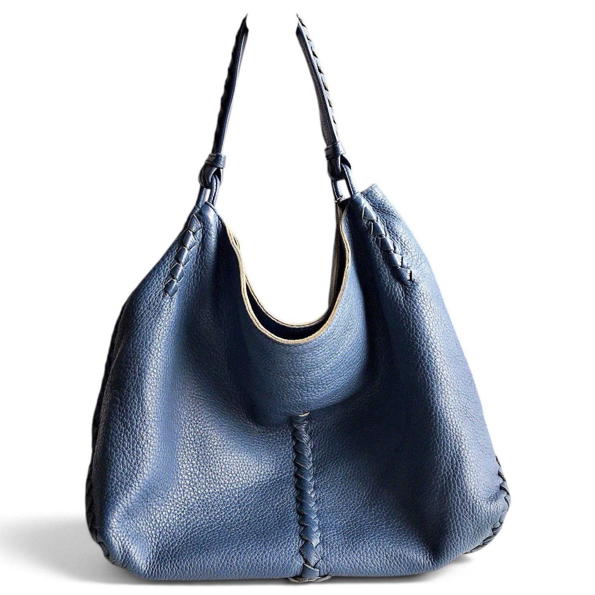Leather tote