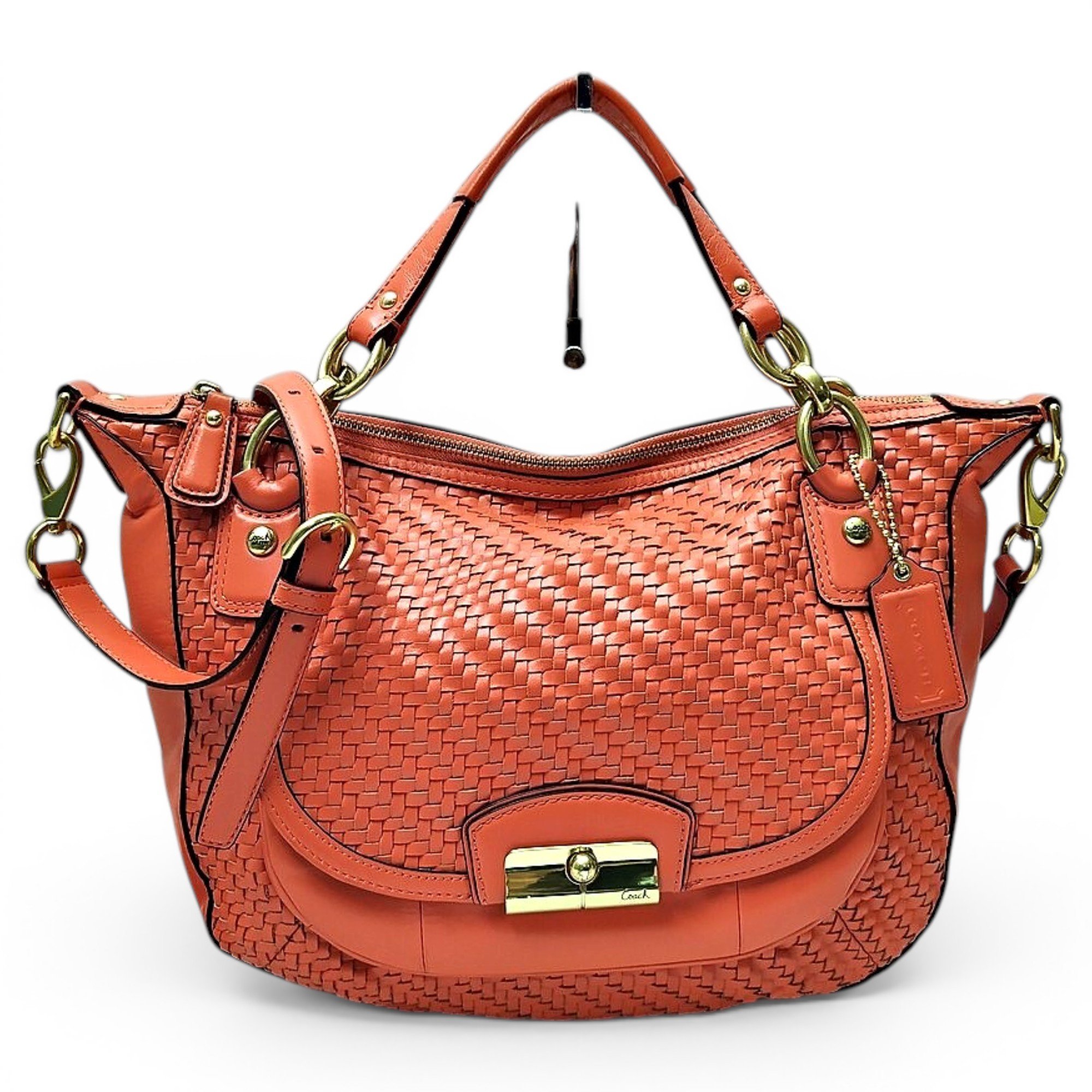 Leather satchel