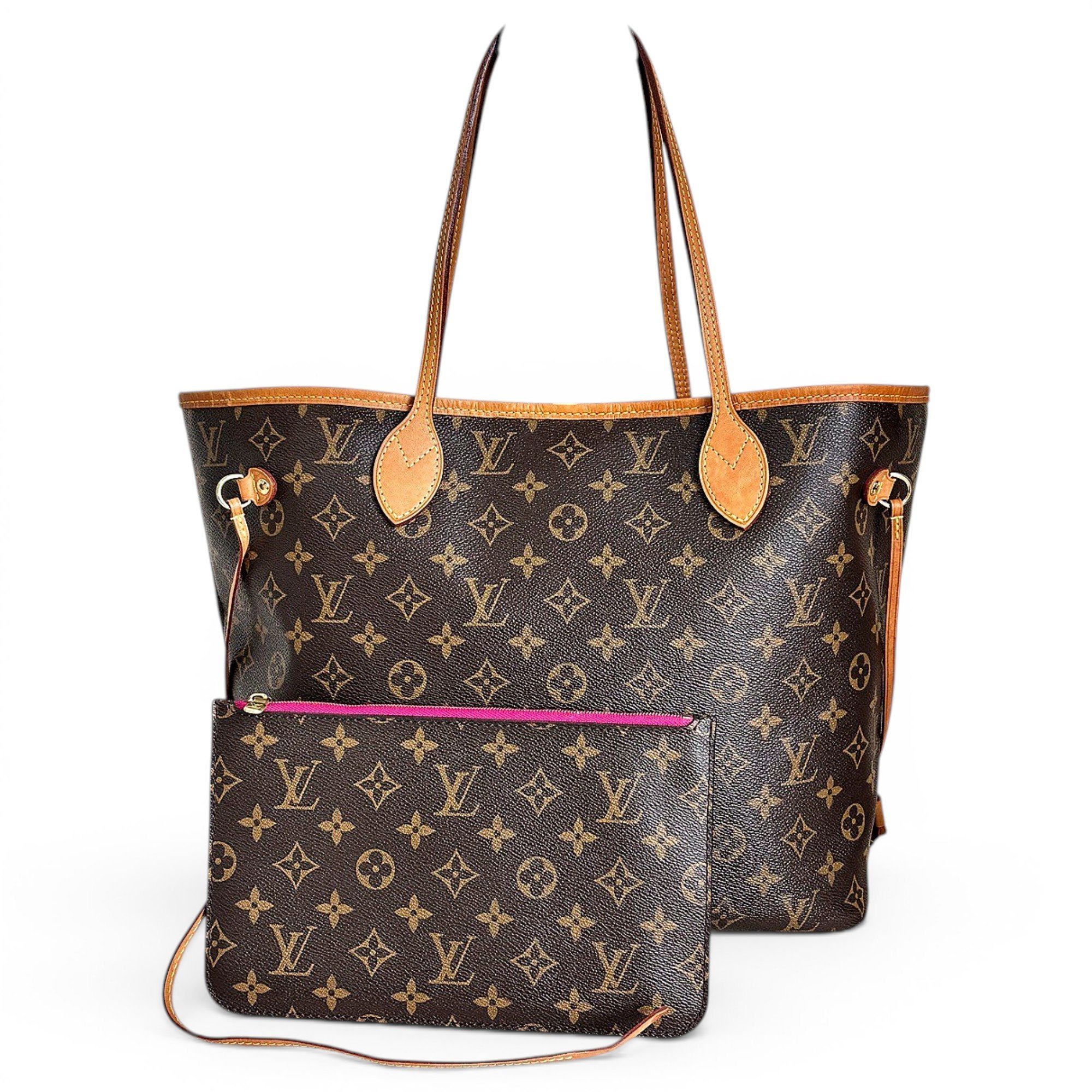 Neverfull leather tote