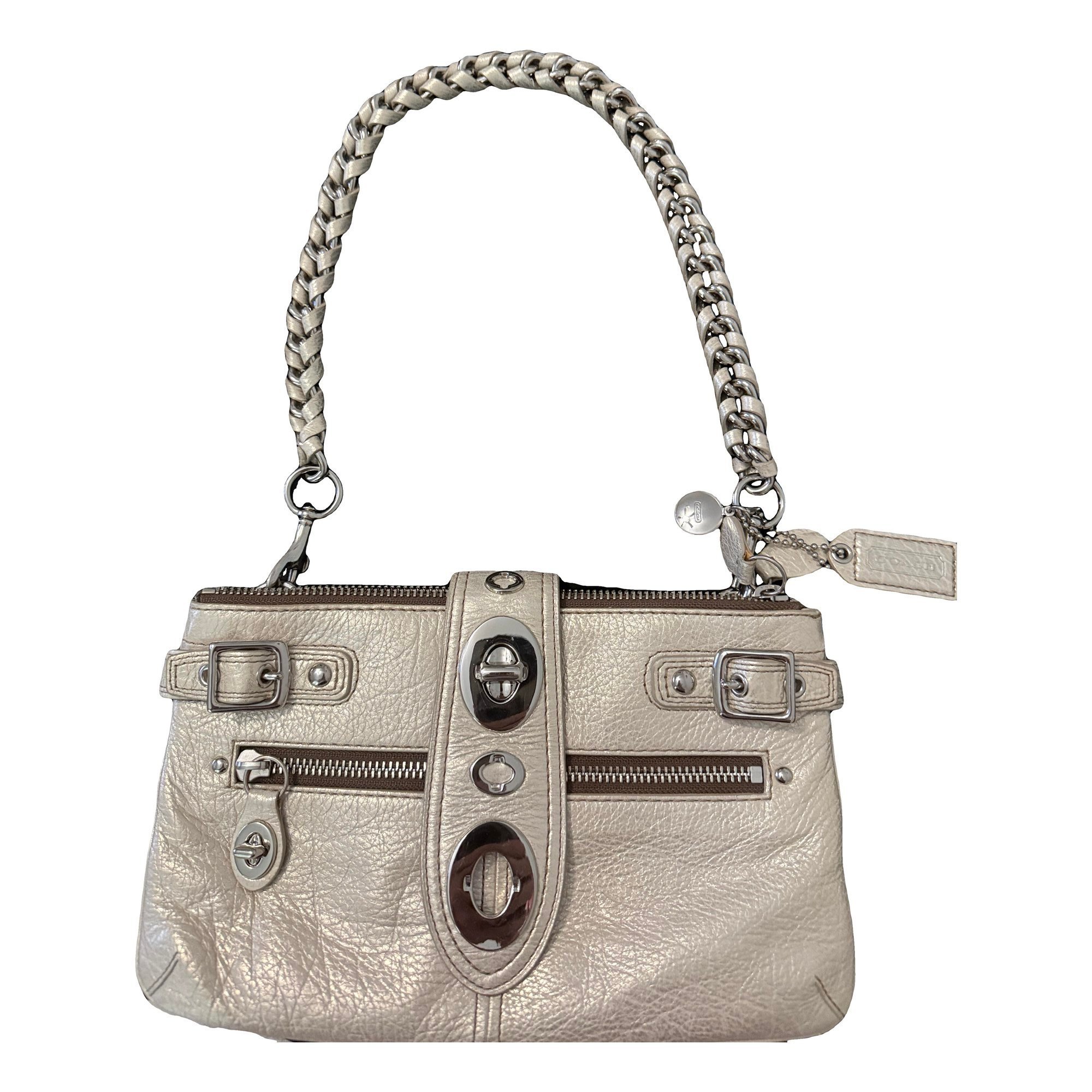 Leather handbag