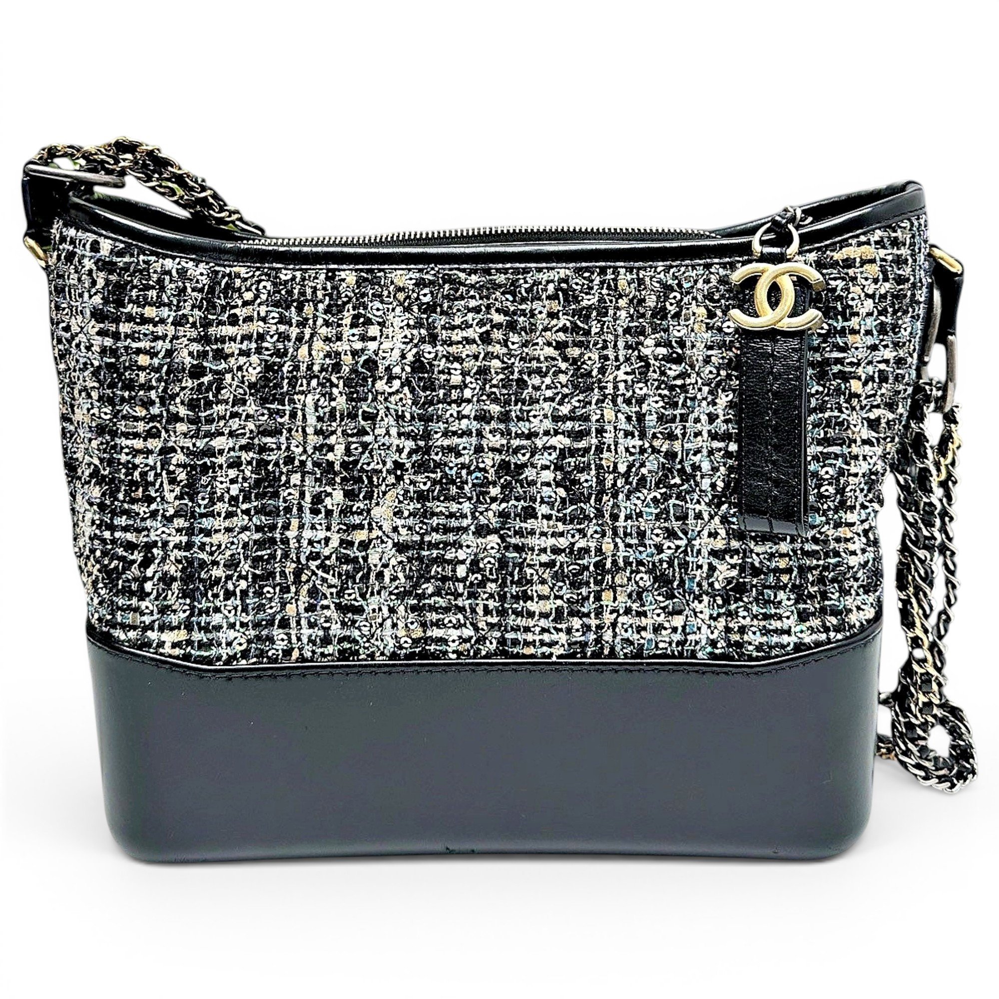 Gabrielle tweed handbag