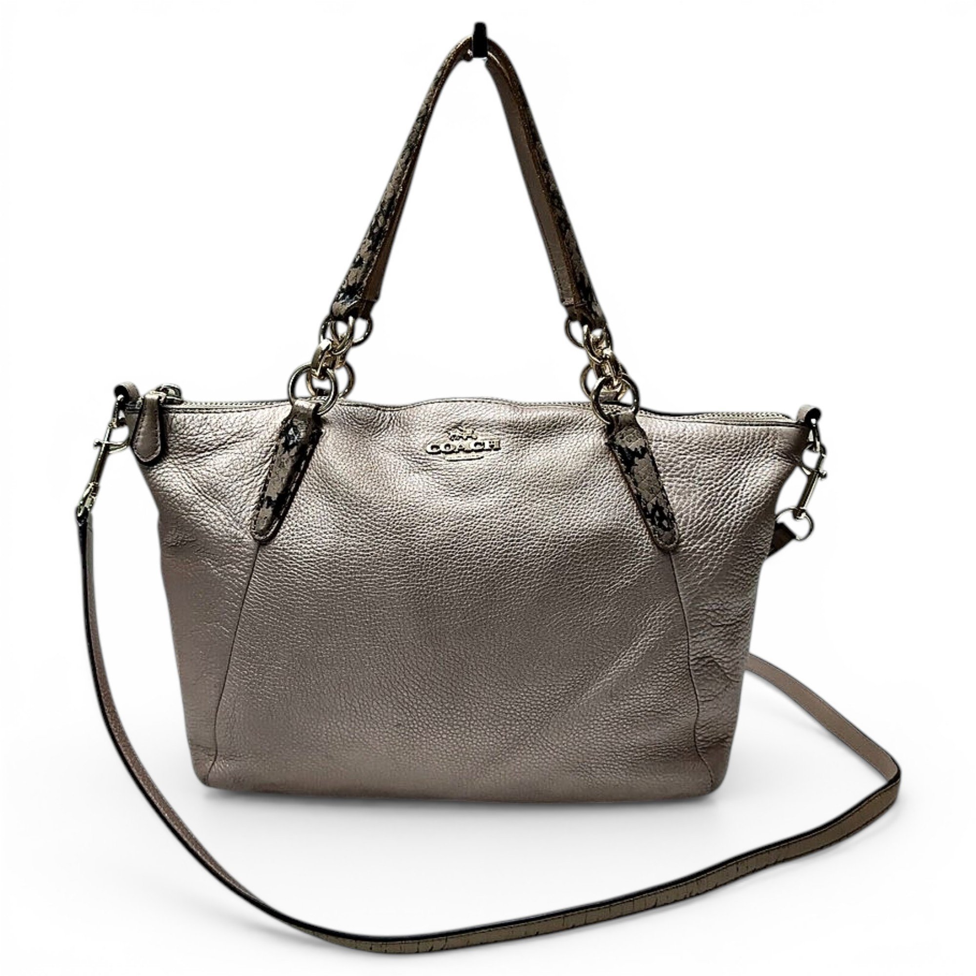 Leather satchel