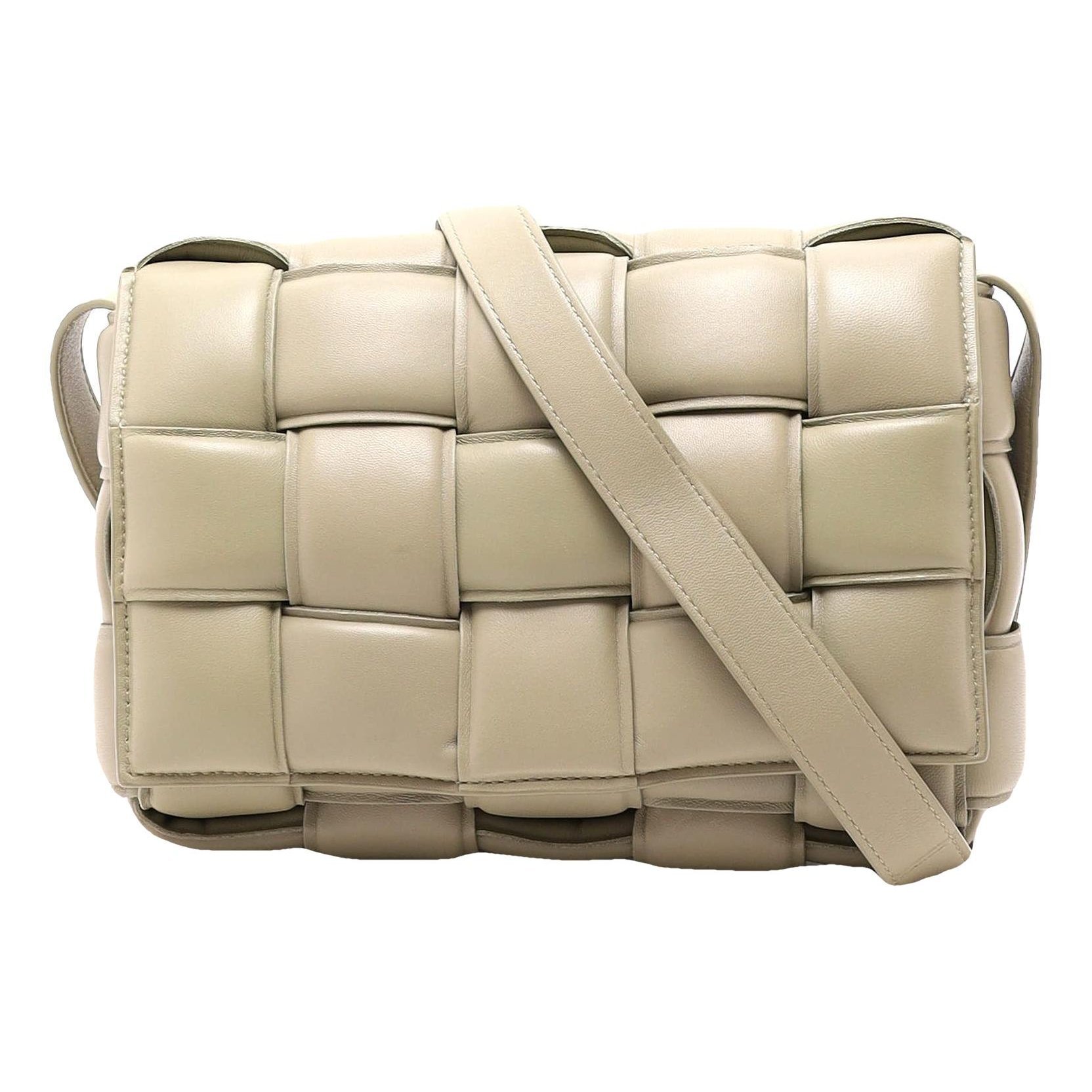 Cassette Padded leather handbag