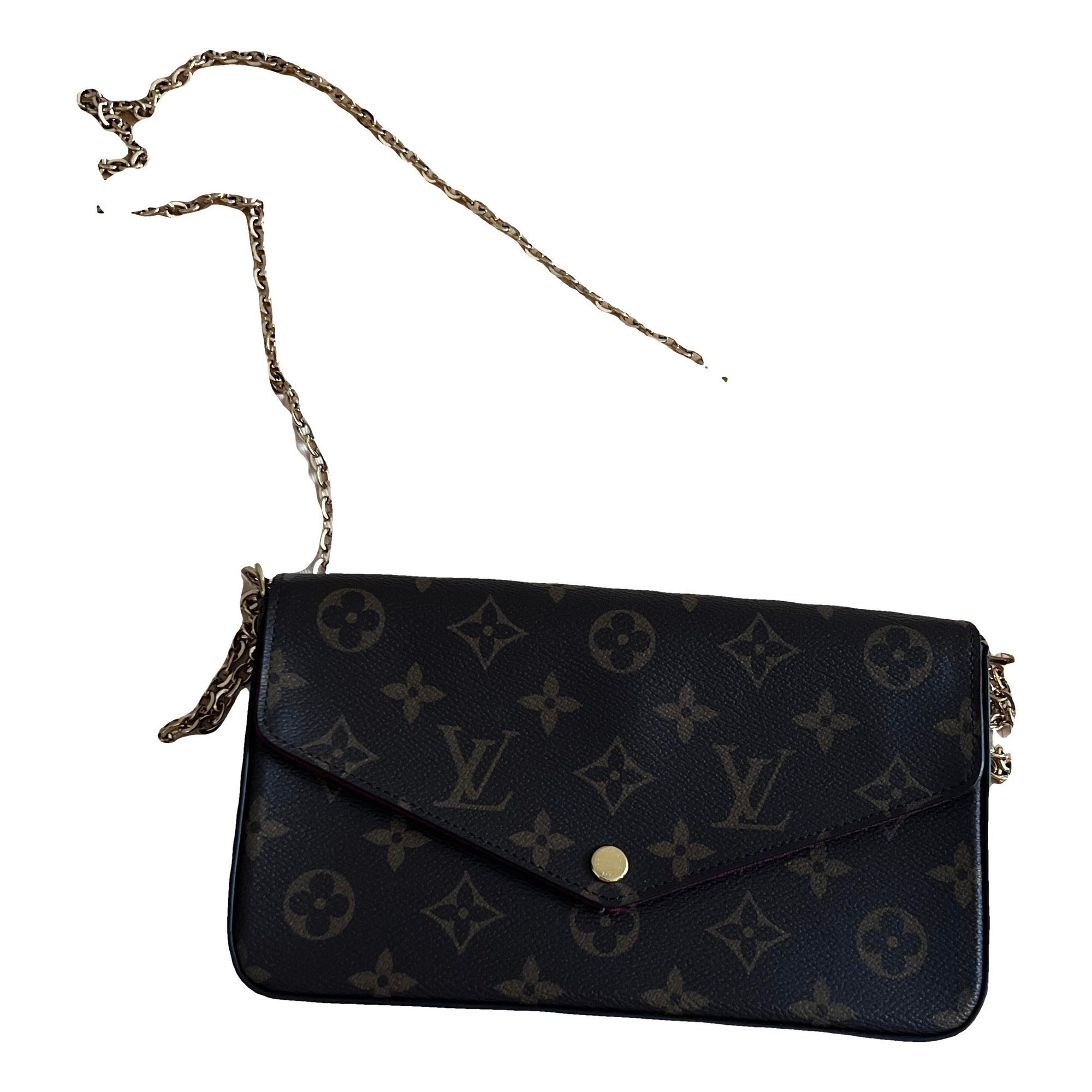 Pochette Accessoire leather handbag