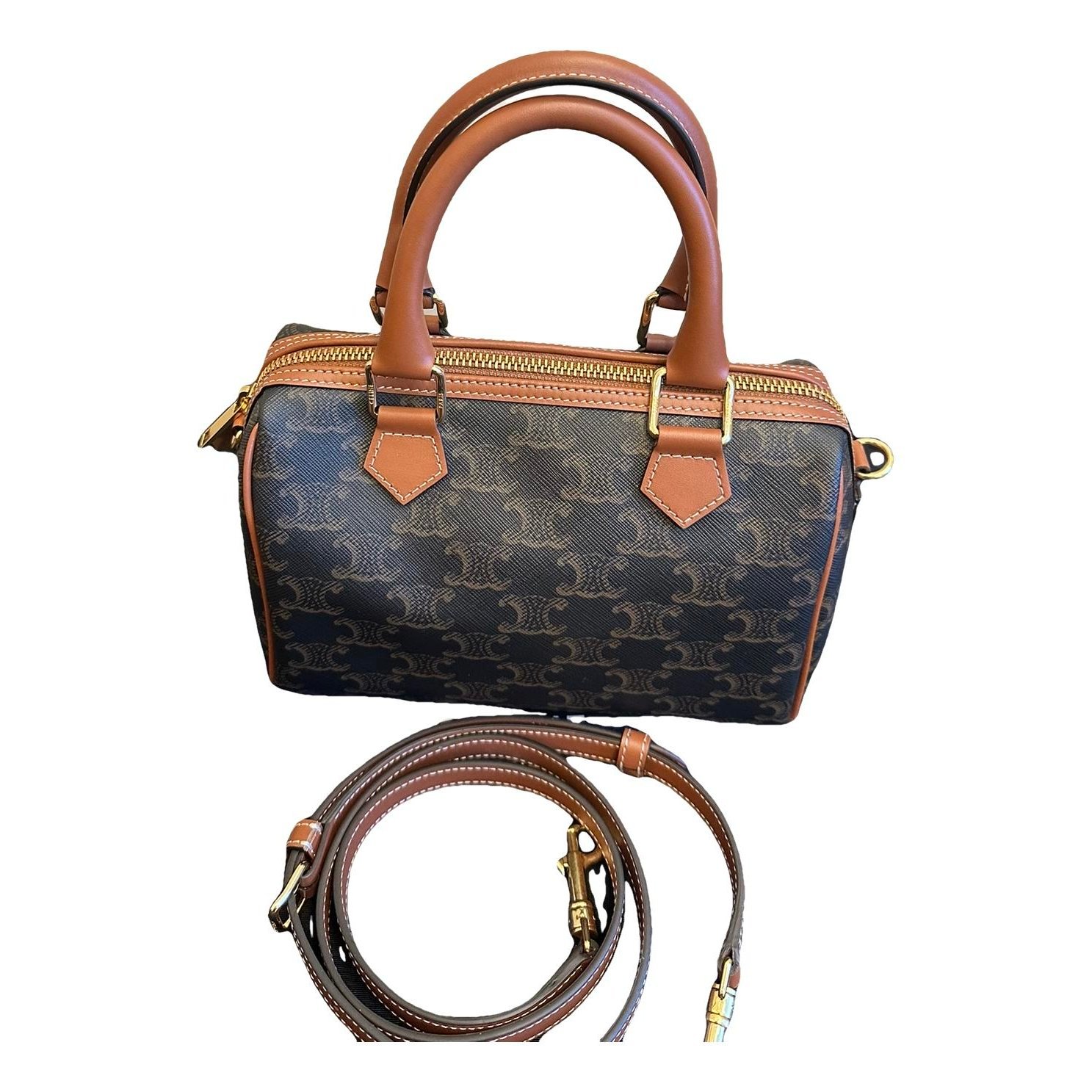 Leather handbag