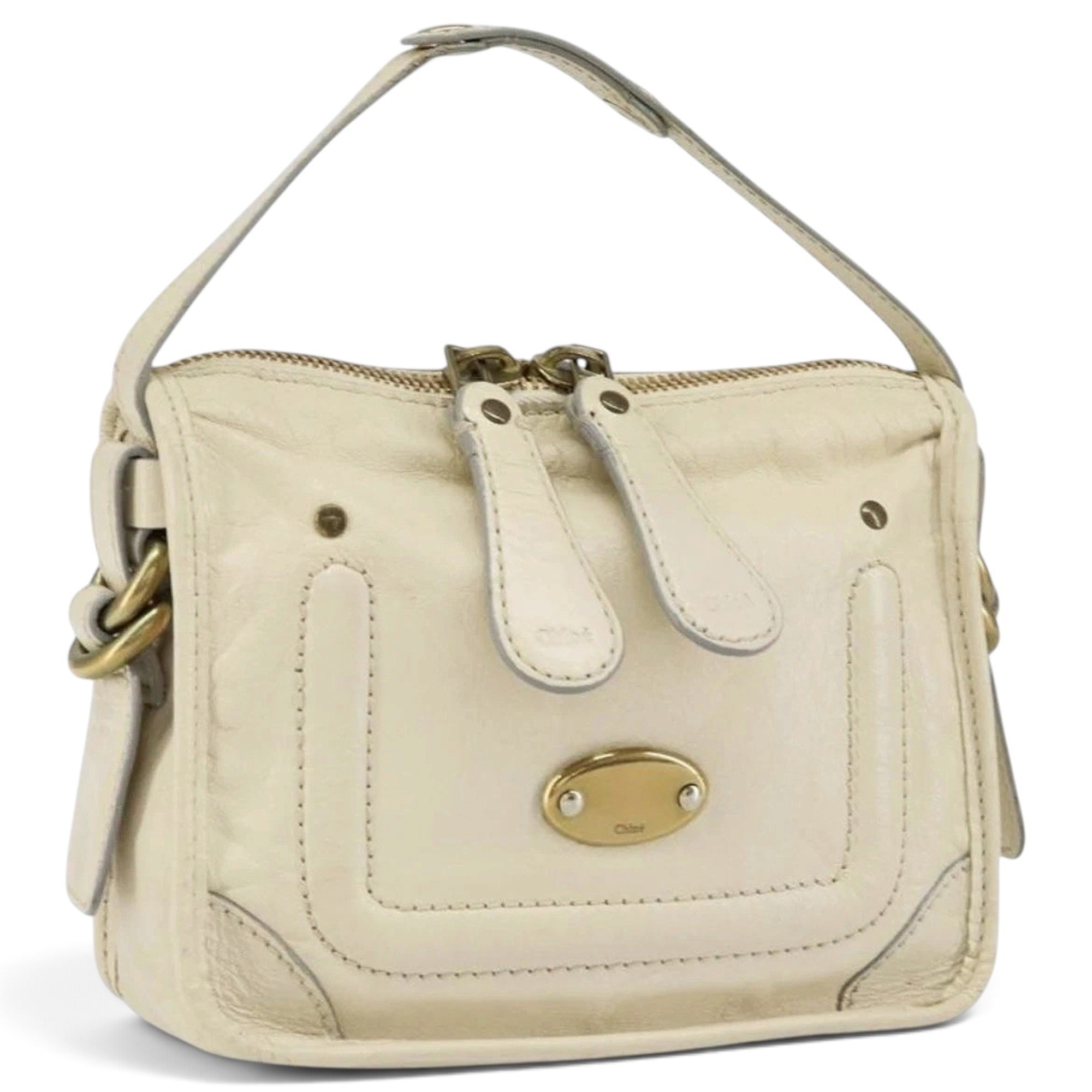 Leather handbag
