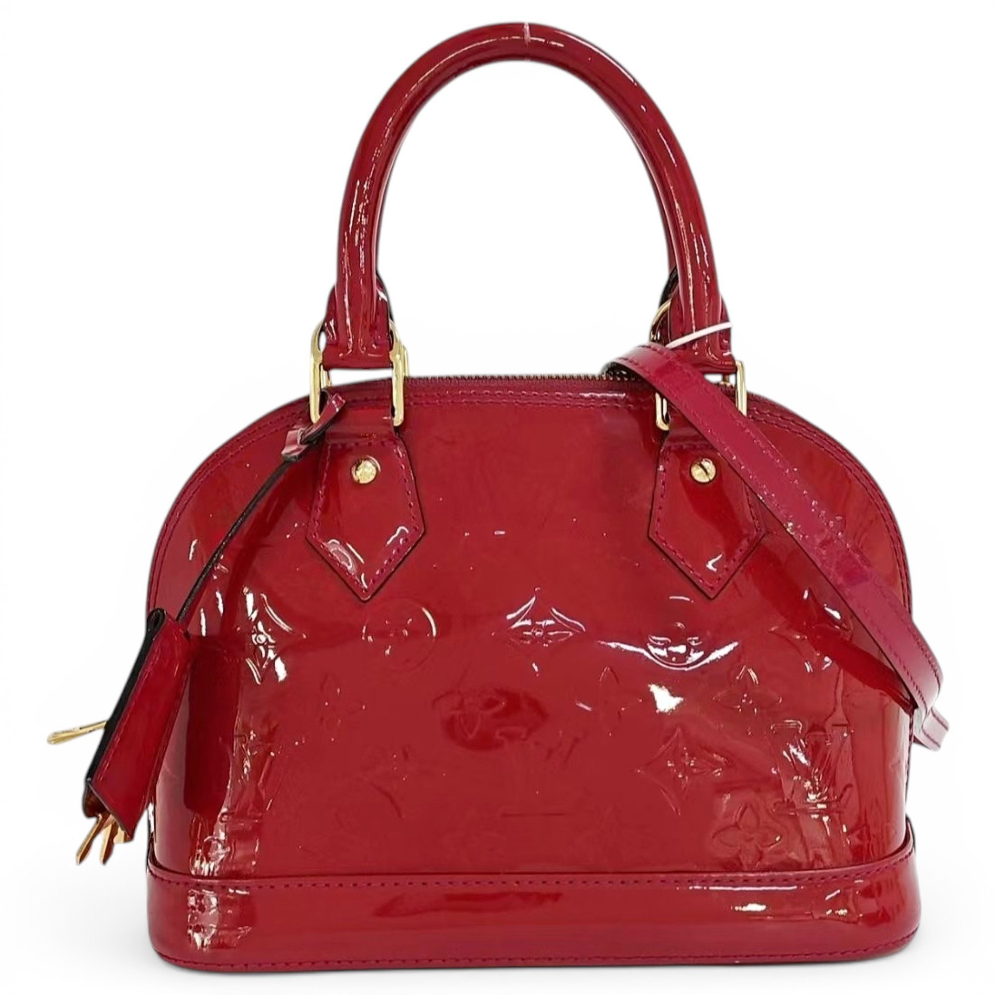Alma BB patent leather mini bag