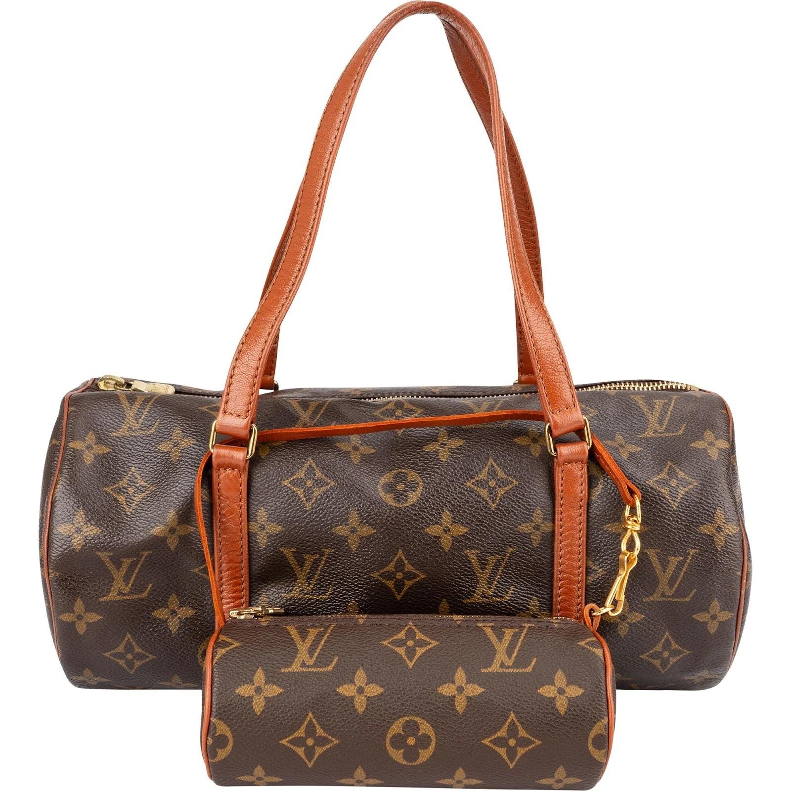 Papillon leather handbag