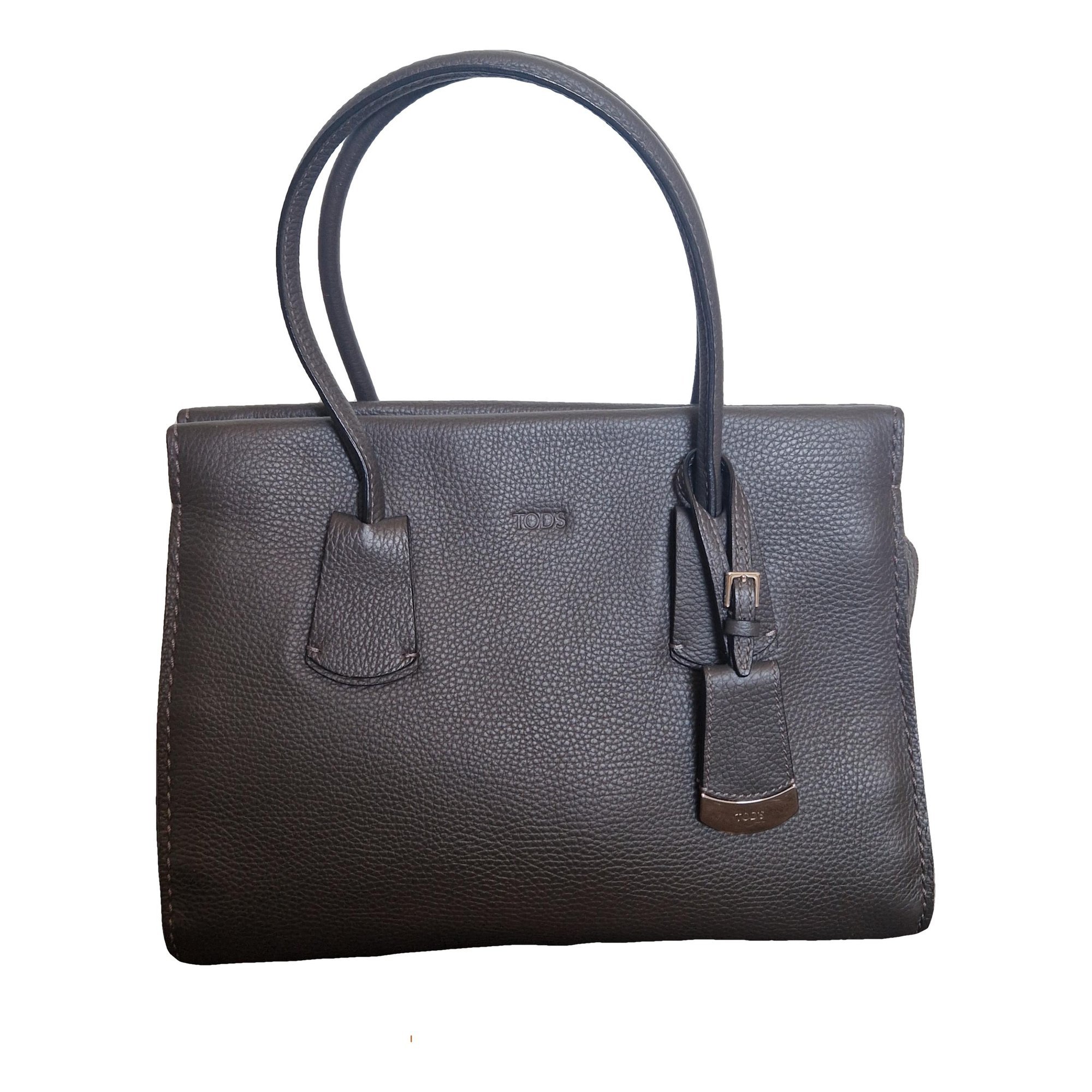 Leather tote