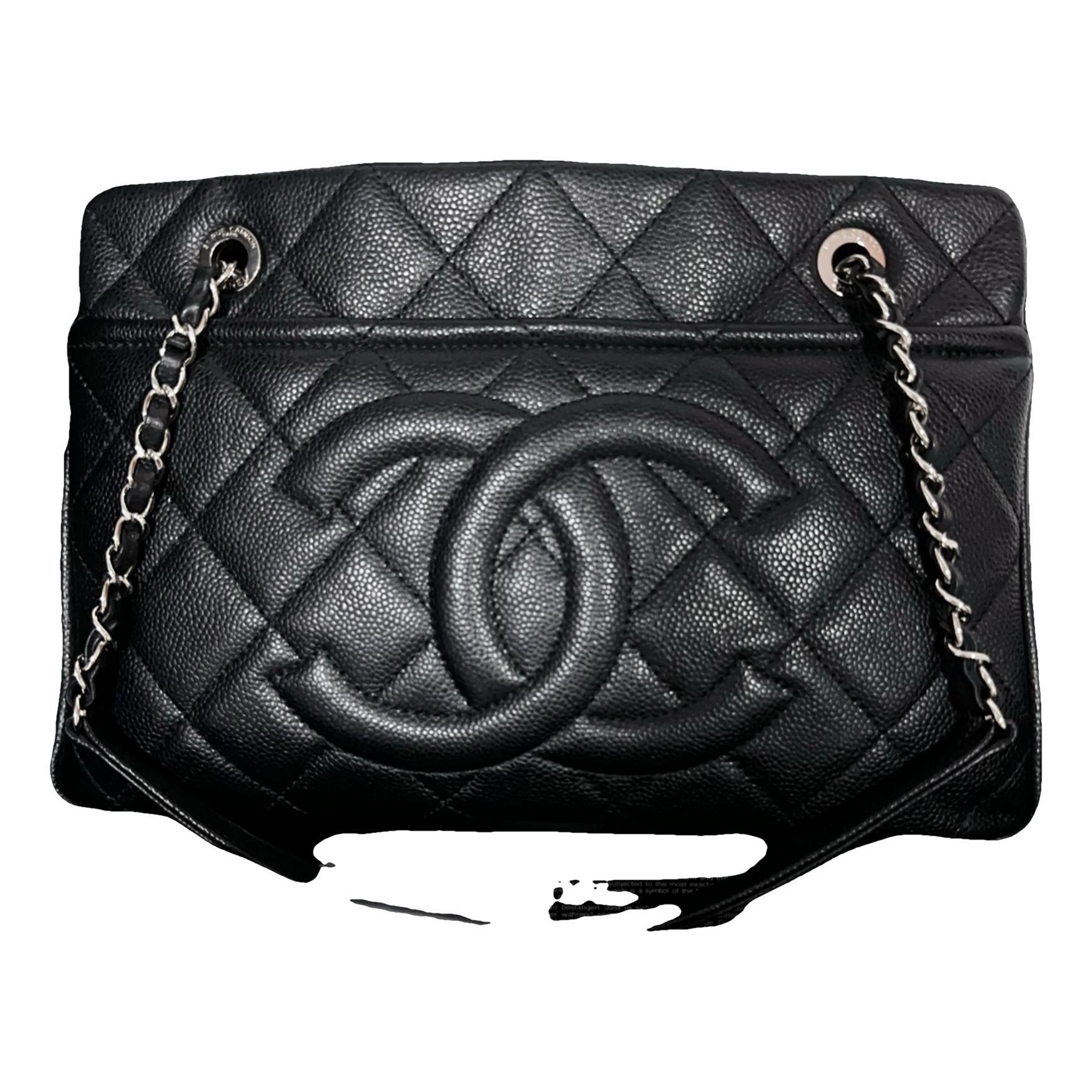 Grand shopping leather tote