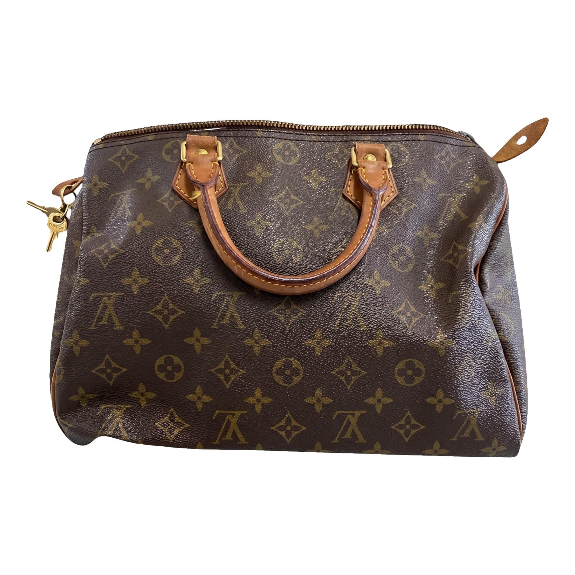 Speedy leather bag