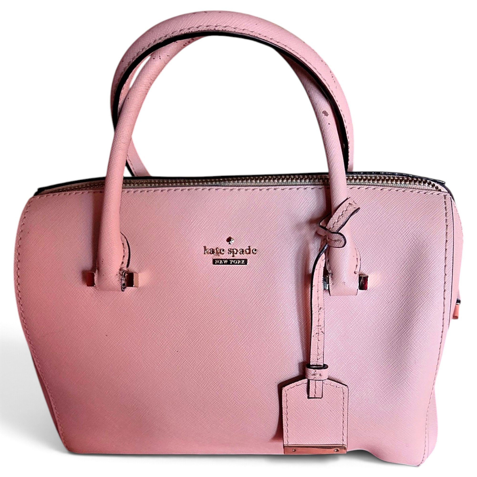Leather satchel