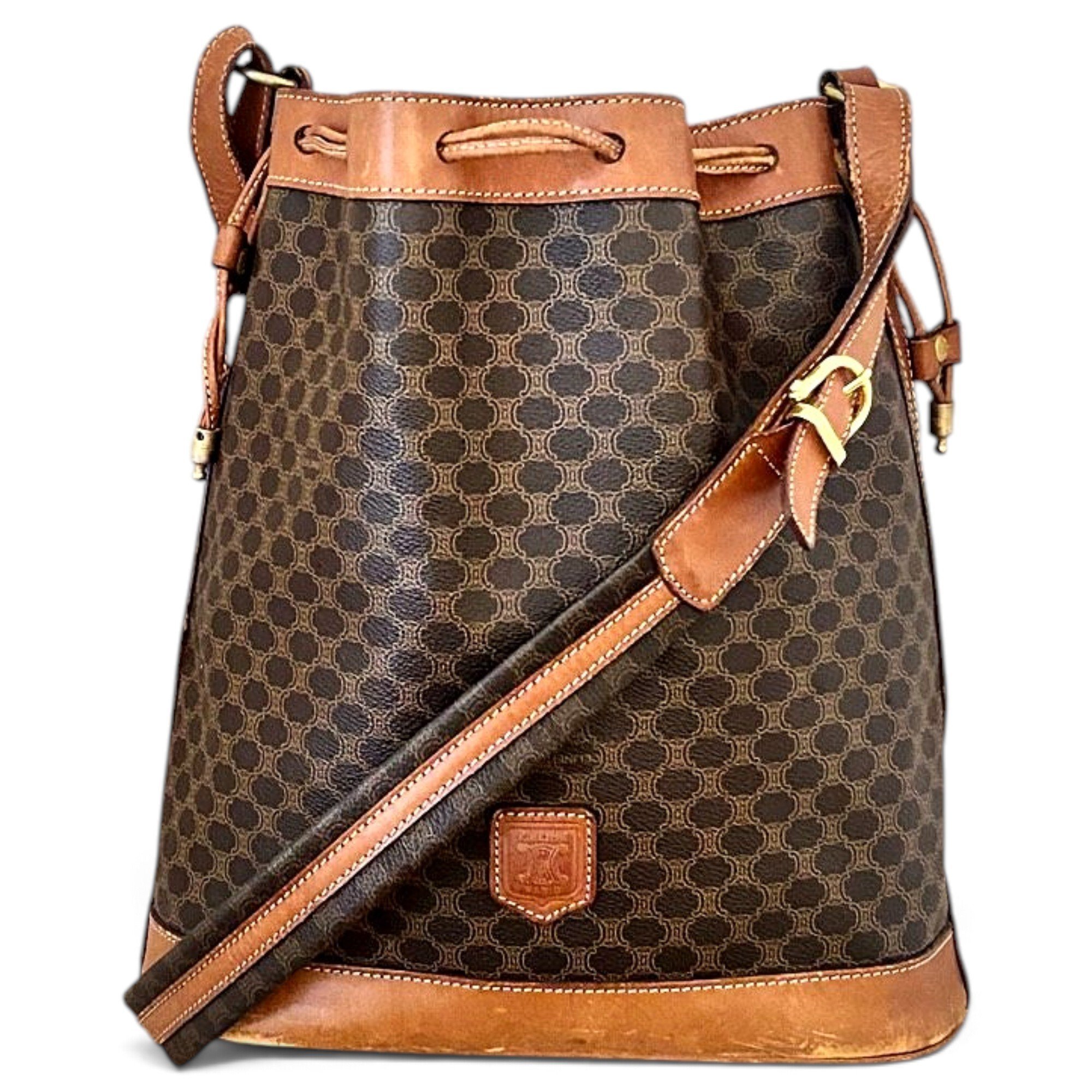 SAC SEAU leather handbag