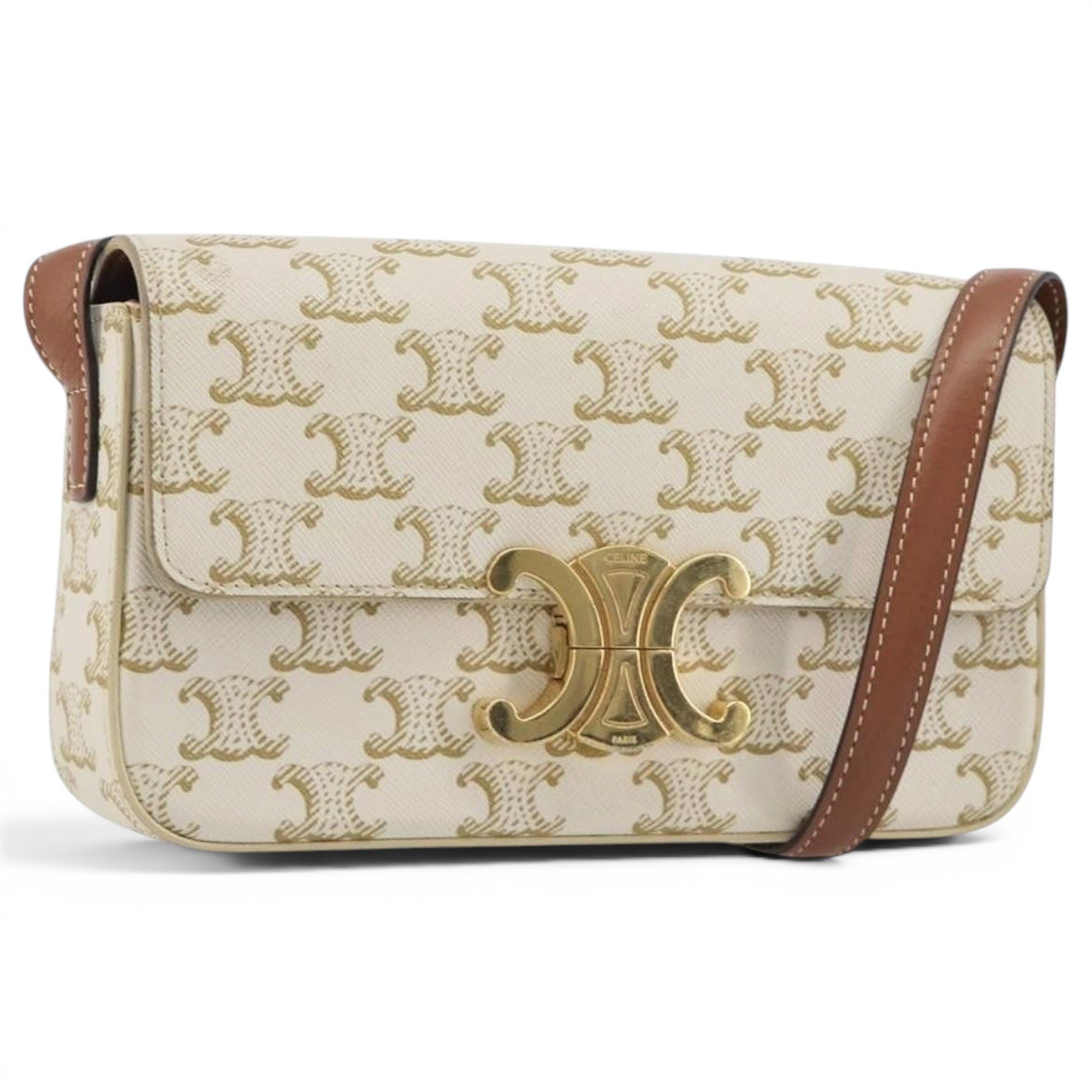 Triomphe cloth handbag