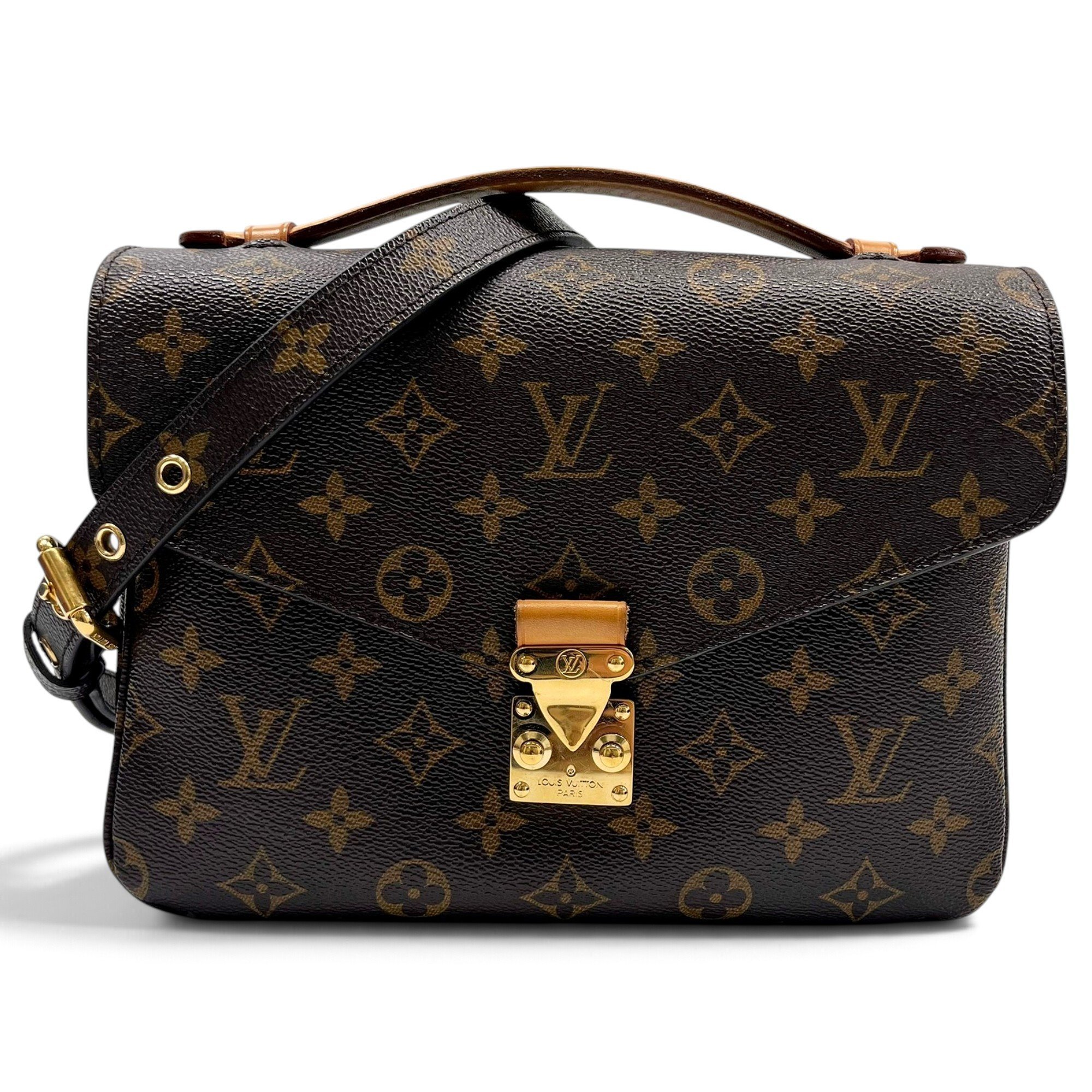 Metis leather handbag