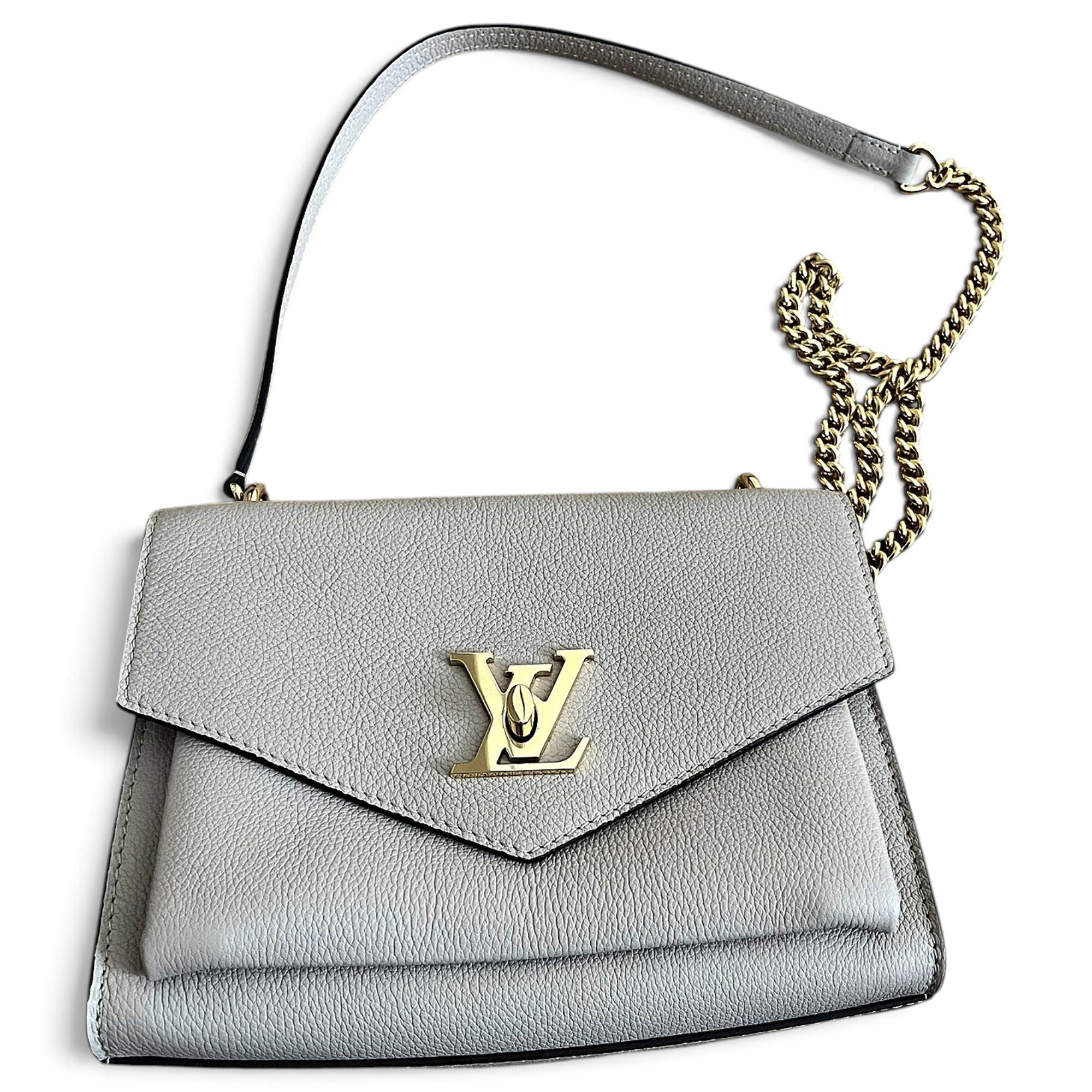 Louis Vuitton Mylockme leather crossbody bag