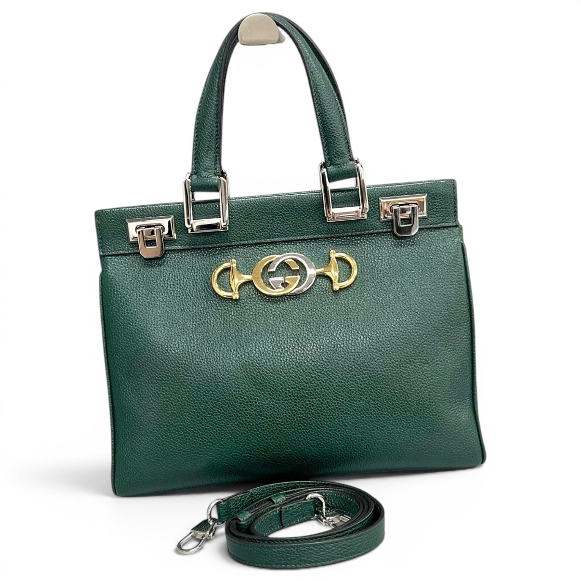 Zumi leather handbag