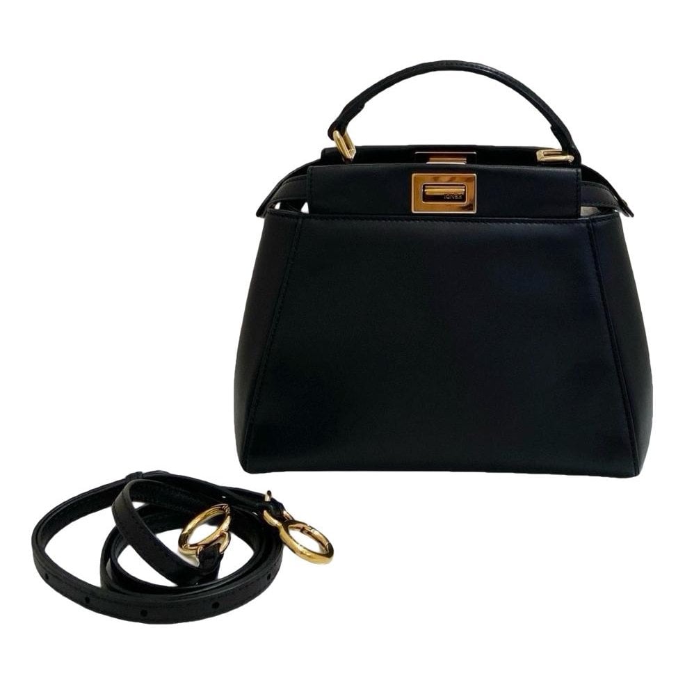 Peekaboo leather handbag