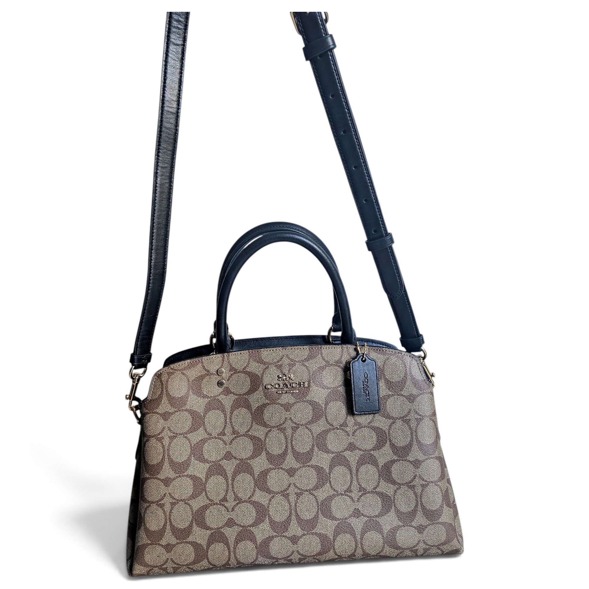 Leather handbag