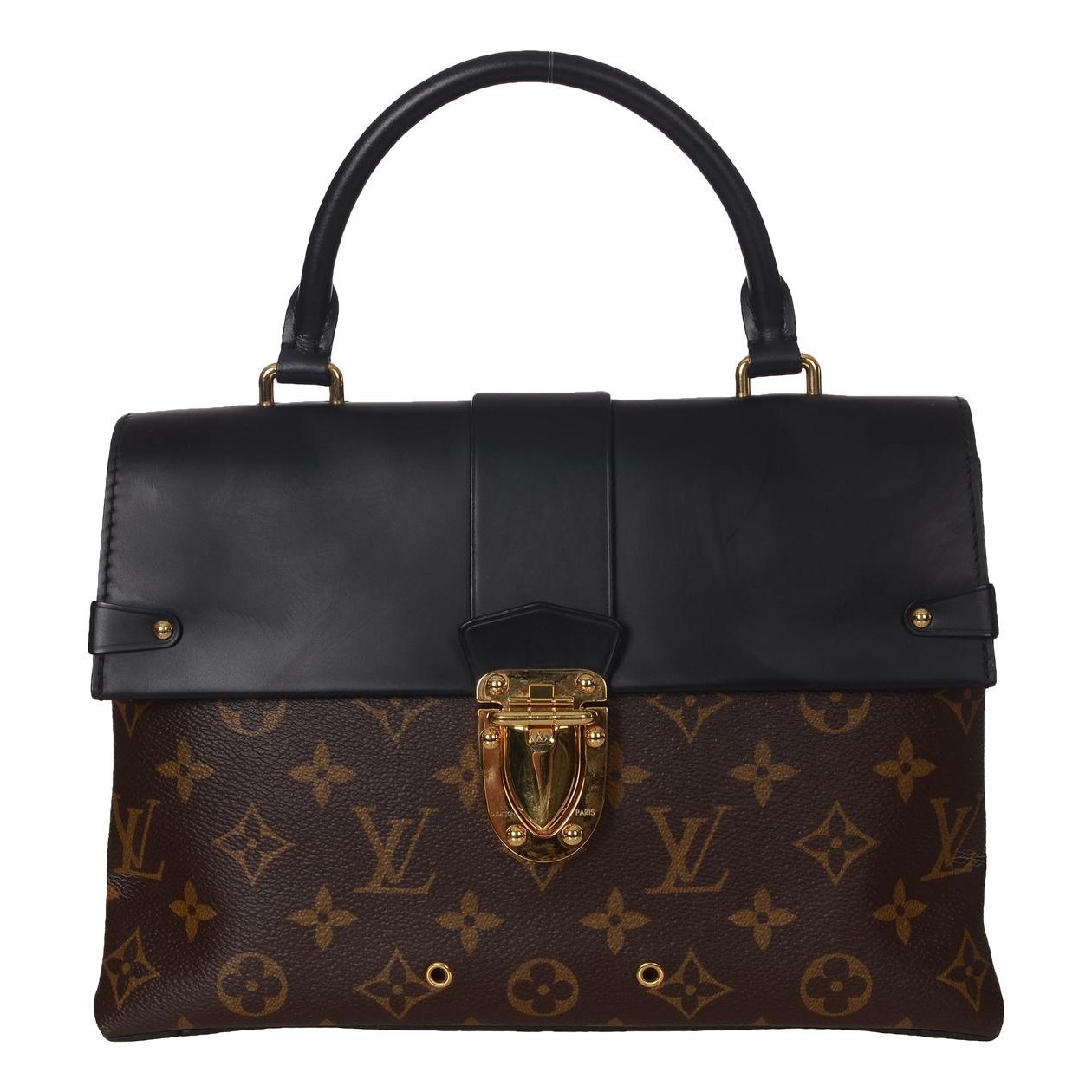 One Handle very leather handbag
