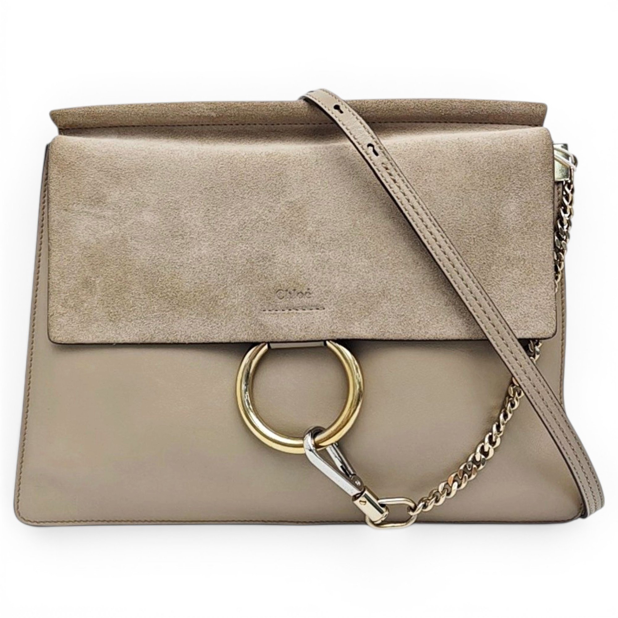 Faye leather crossbody bag
