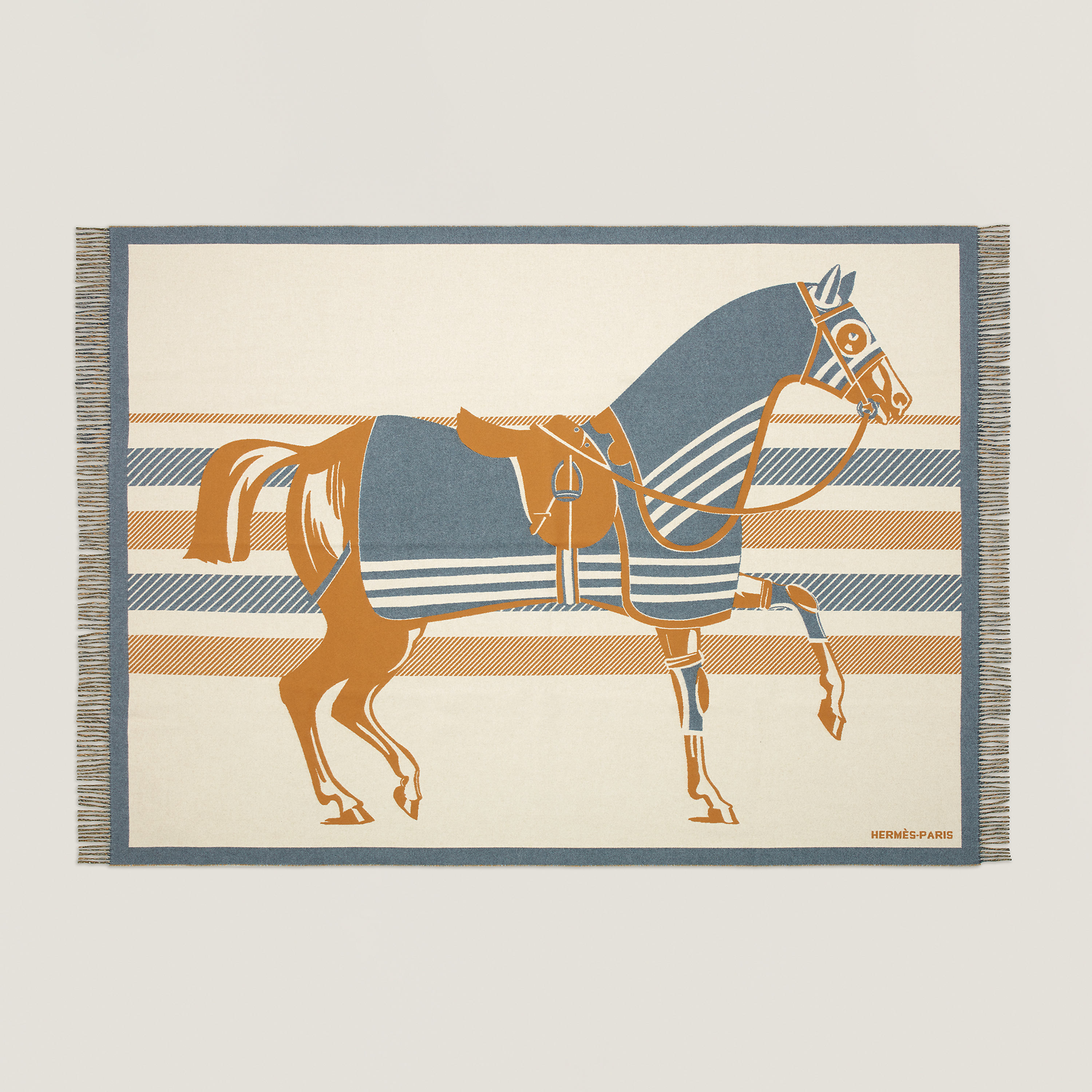 Cheval a la Couverture blanket