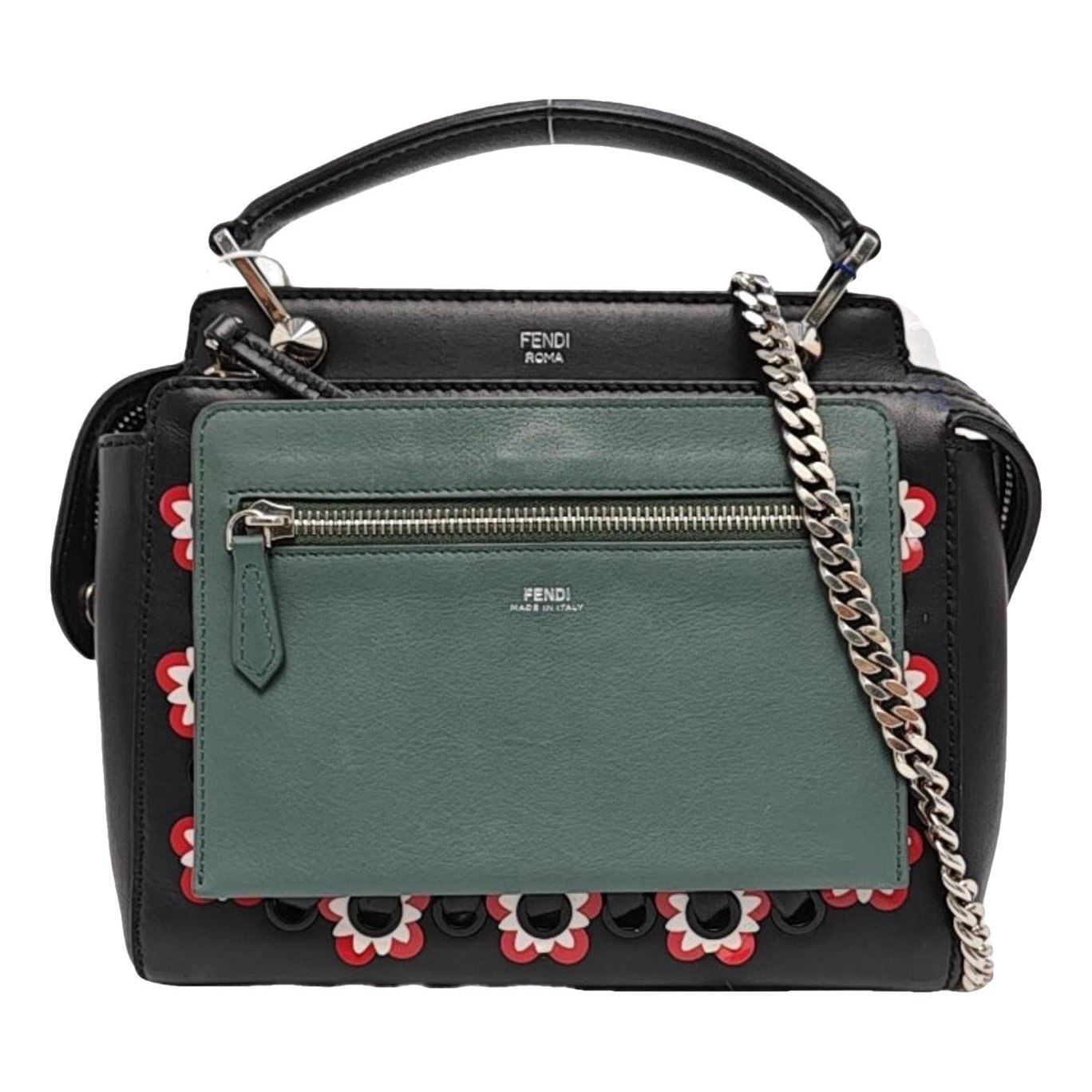 Dot Com leather handbag