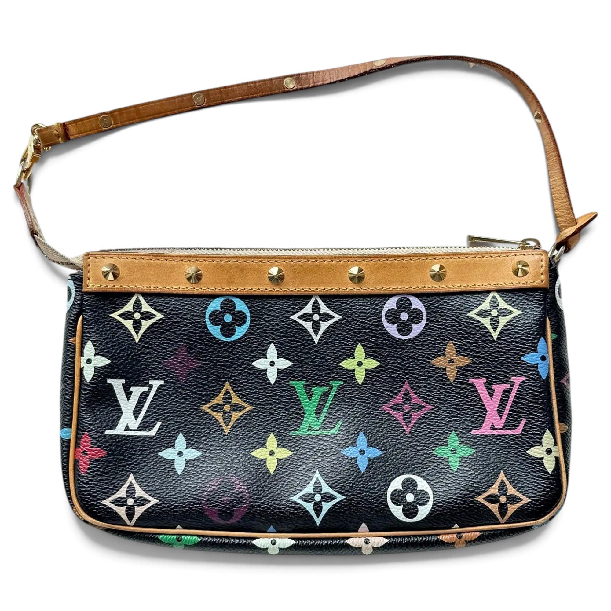 Louis Vuitton Pochette Accessoire leather handbag