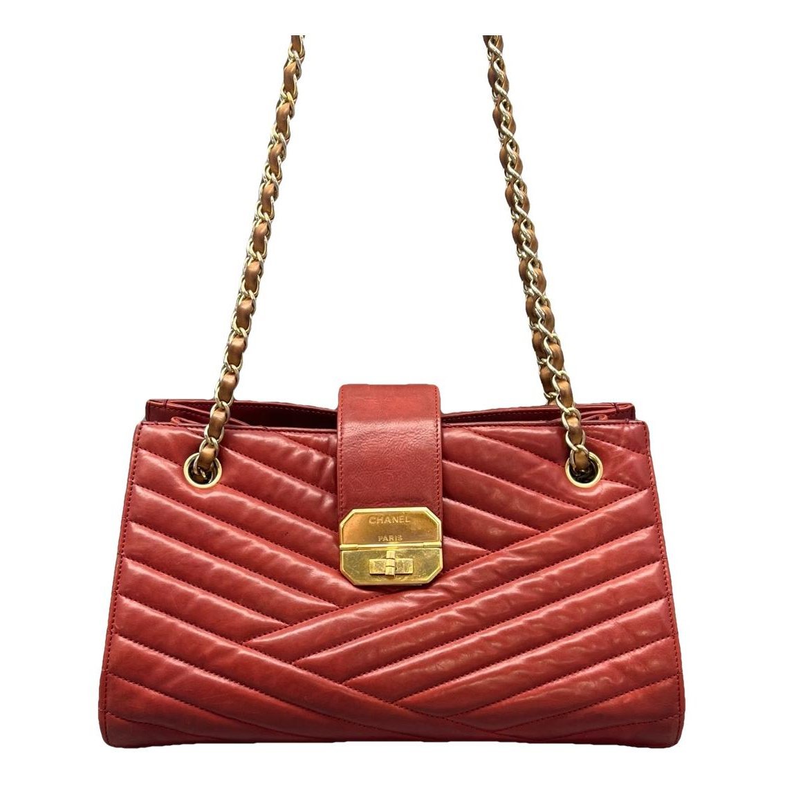 Leather handbag