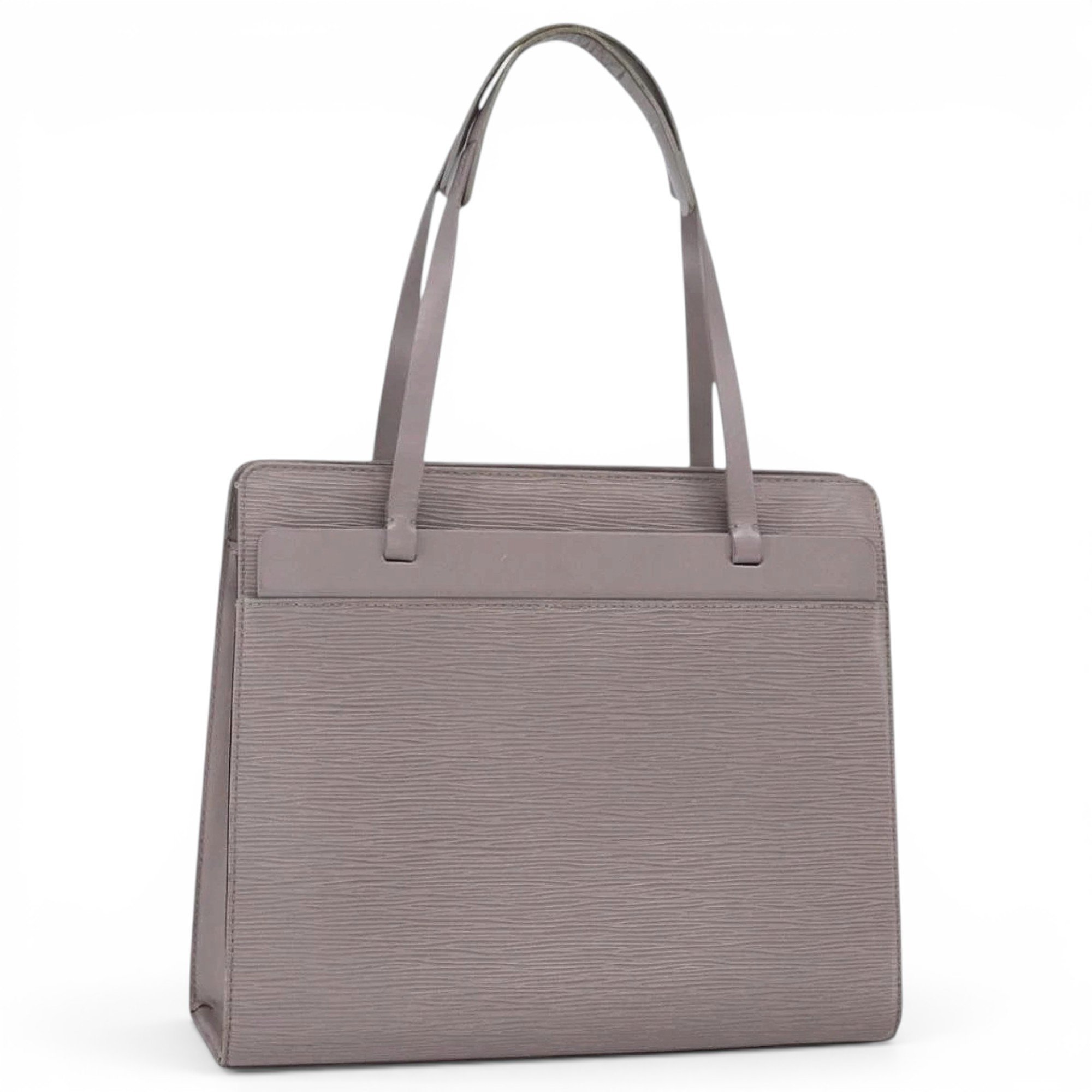 Leather tote