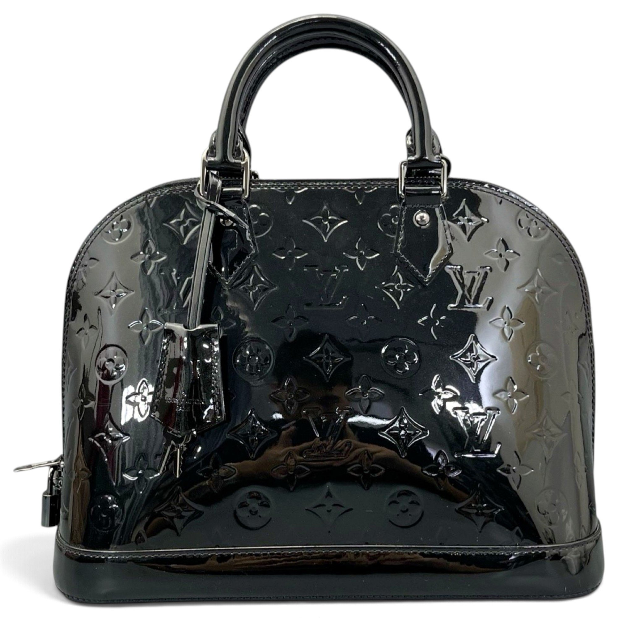 Alma patent leather handbag