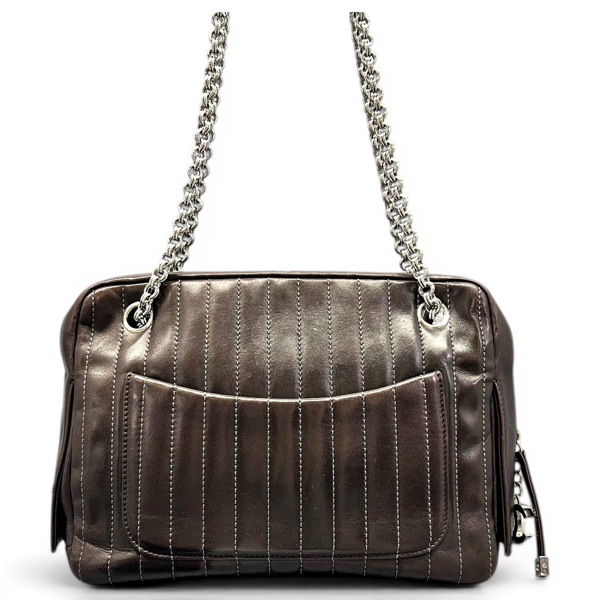 Leather handbag