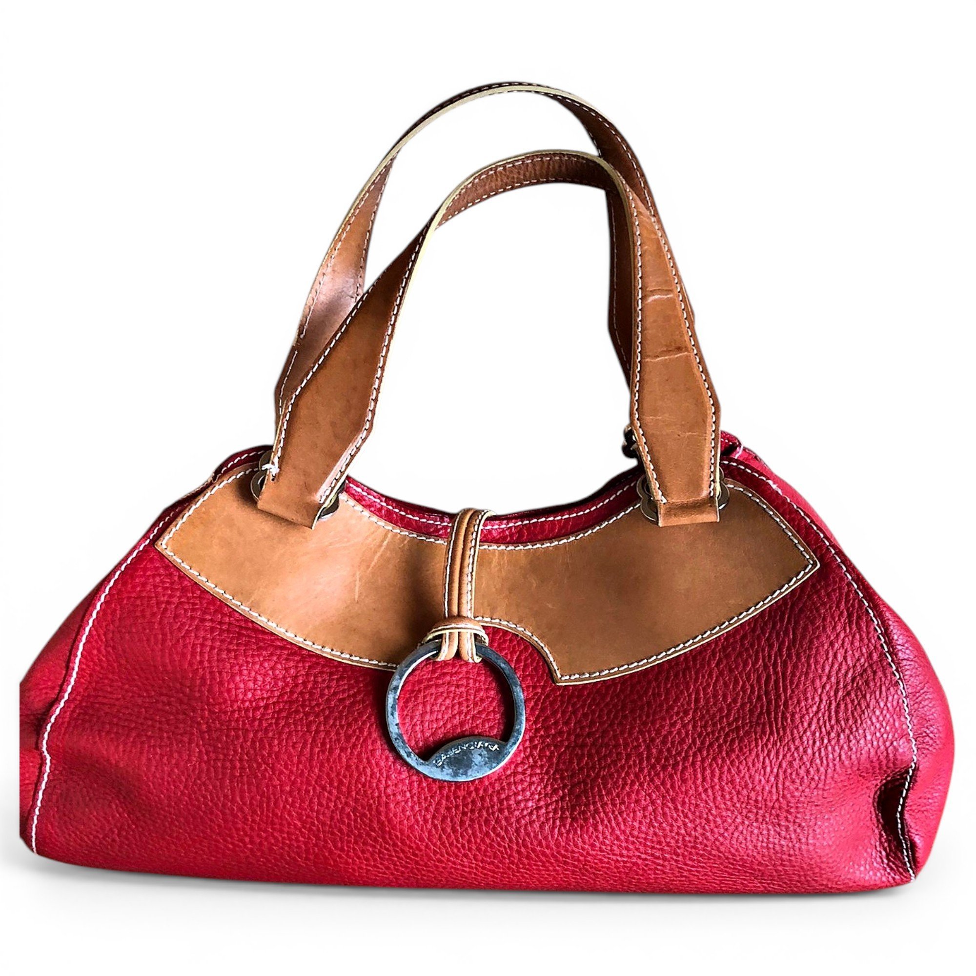 Leather handbag