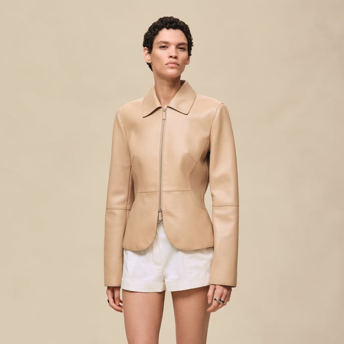 Beige Camel Equestrian Jacket