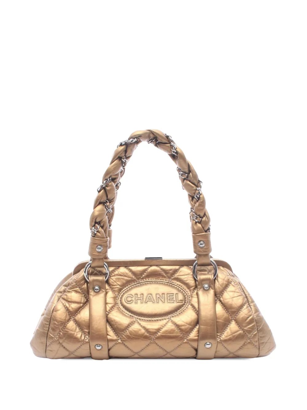 2005-2006 Lambskin Lady Braid shoulder bag