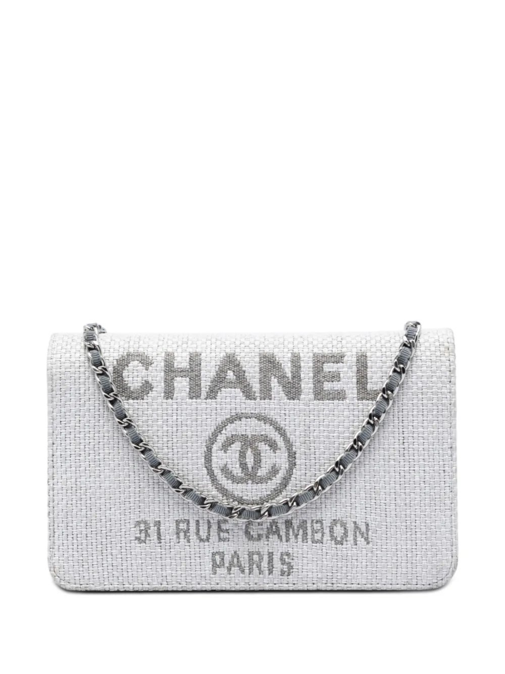 2016-2017 Canvas Deauville Wallet On Chain crossbody bag