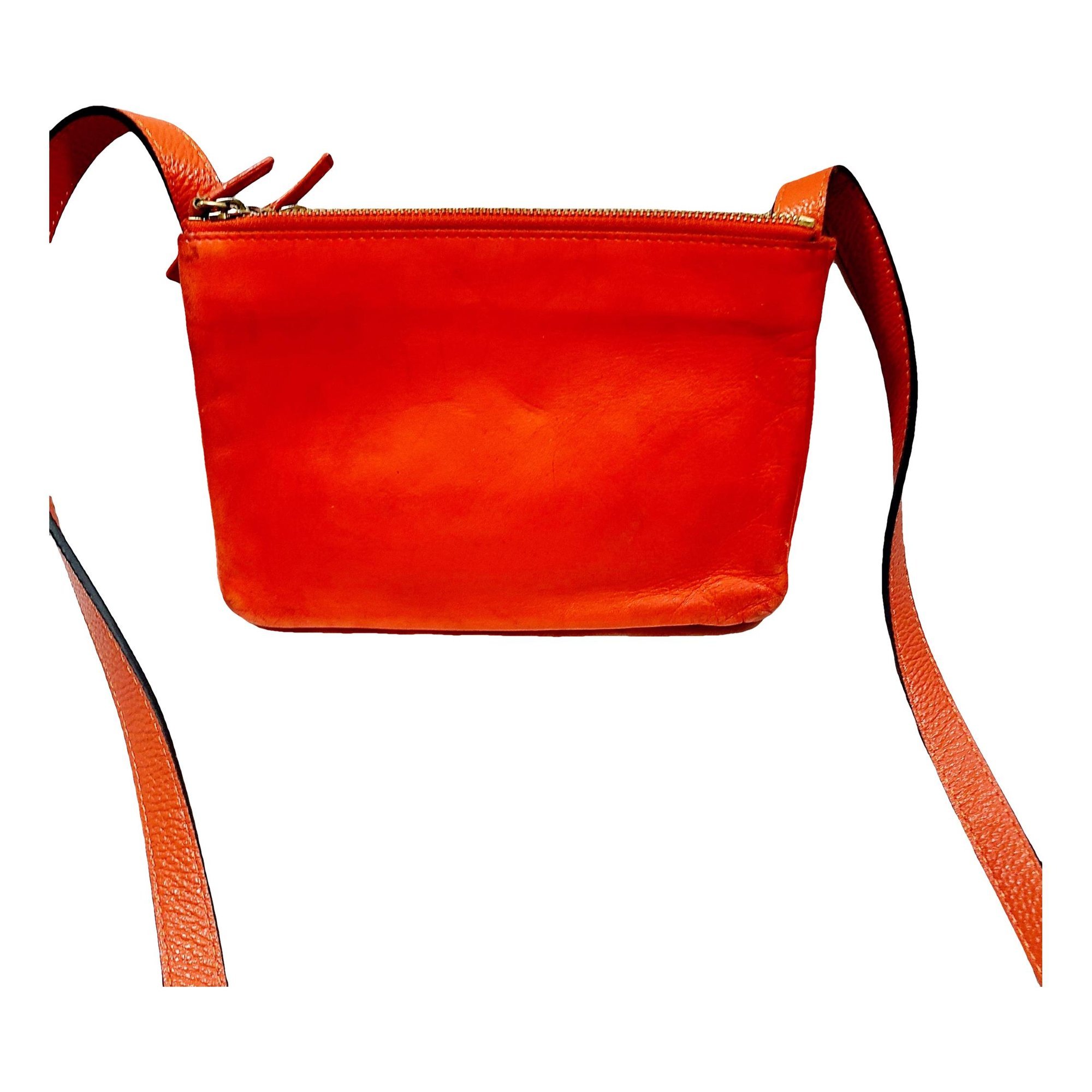 Leather crossbody bag