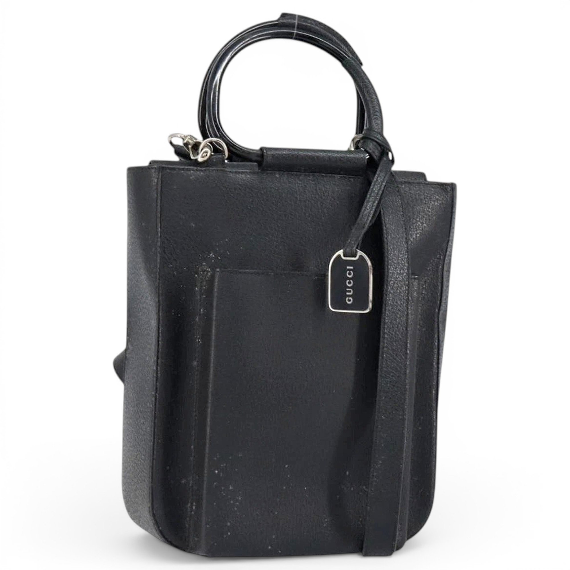 Leather handbag