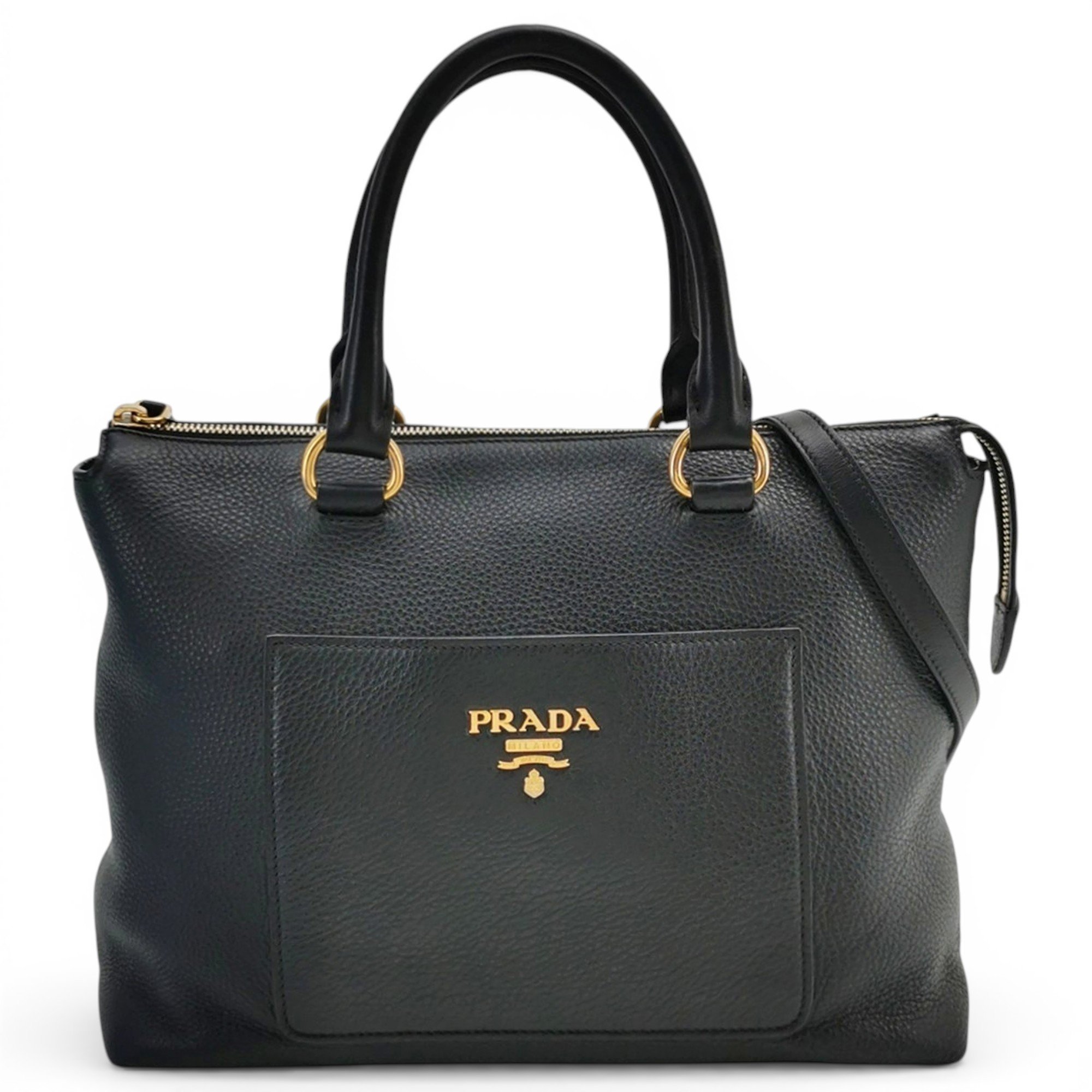 Leather handbag